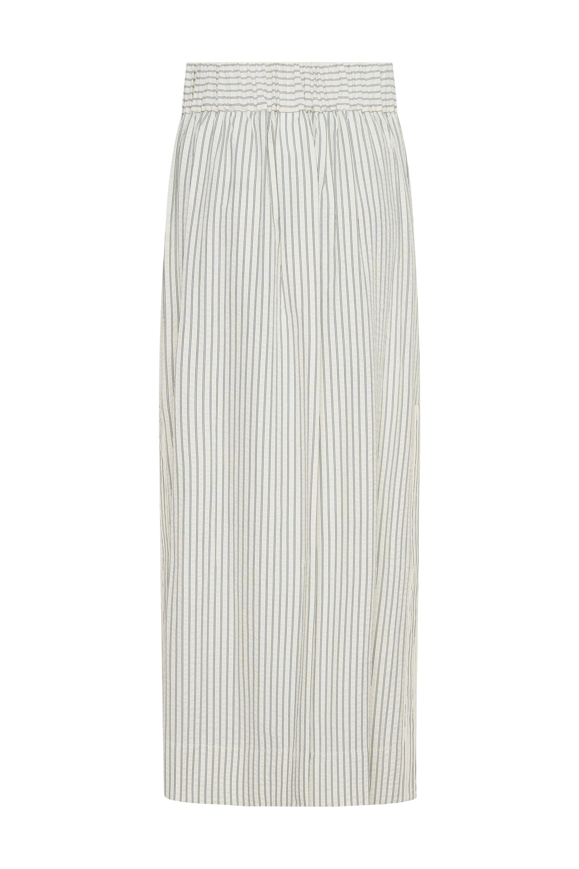 Brooke Skirt | Basil Stripe Seersucker