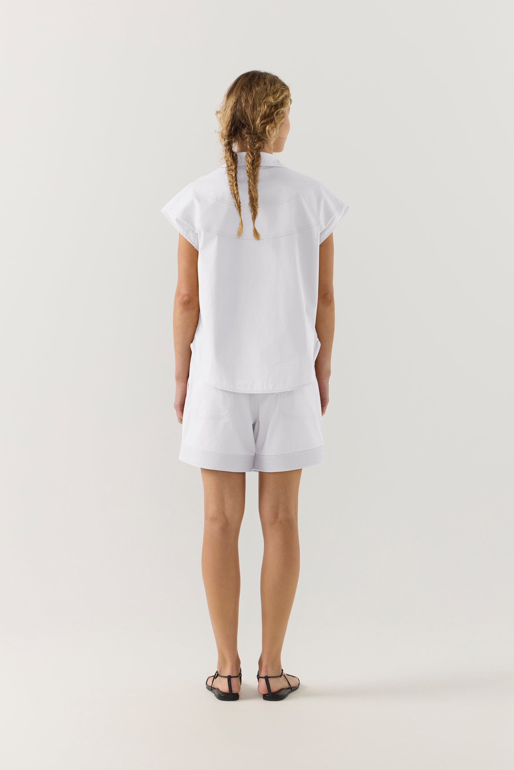 Brooklyn Shirt | White Poplin