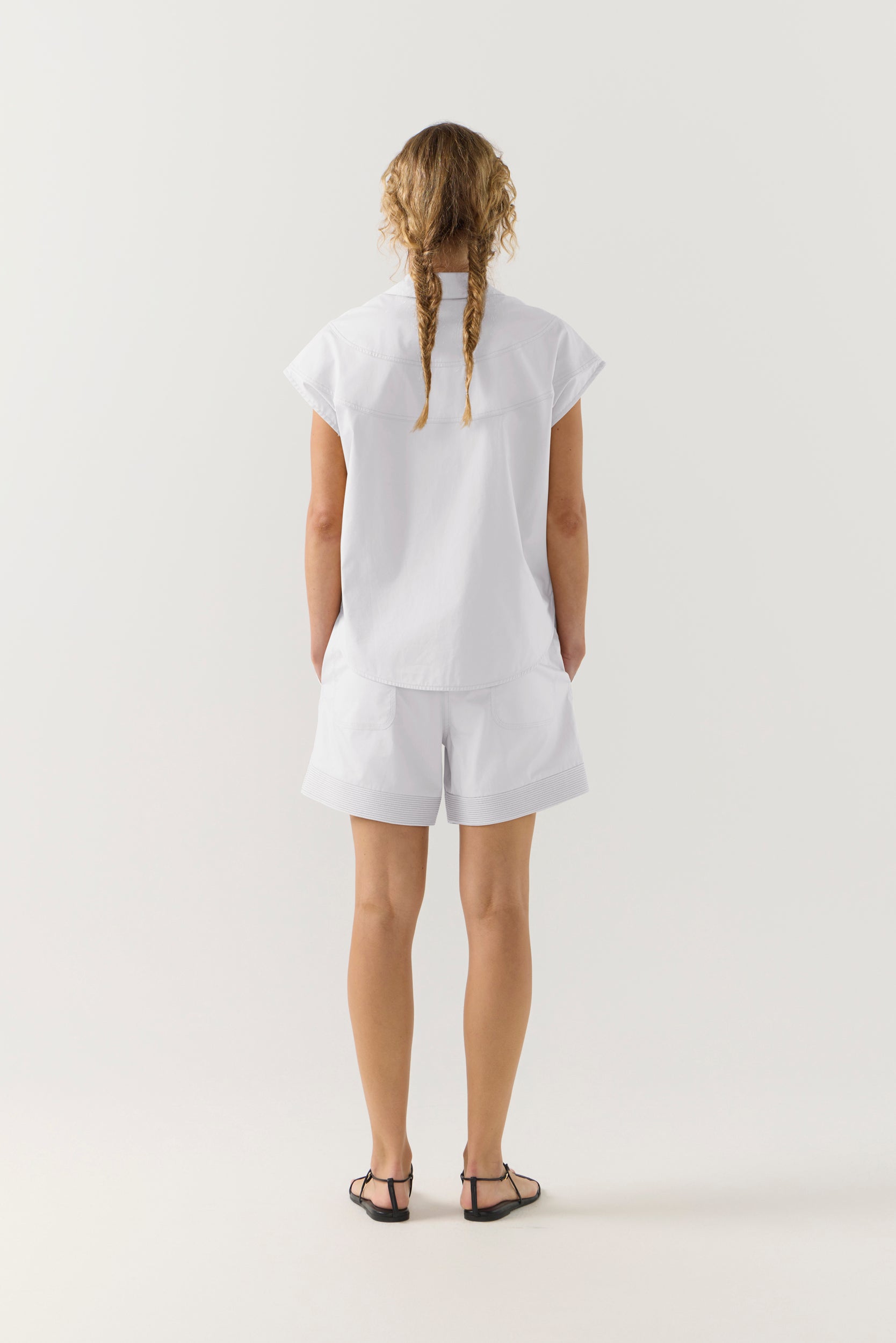 Brooklyn Shirt | White Poplin