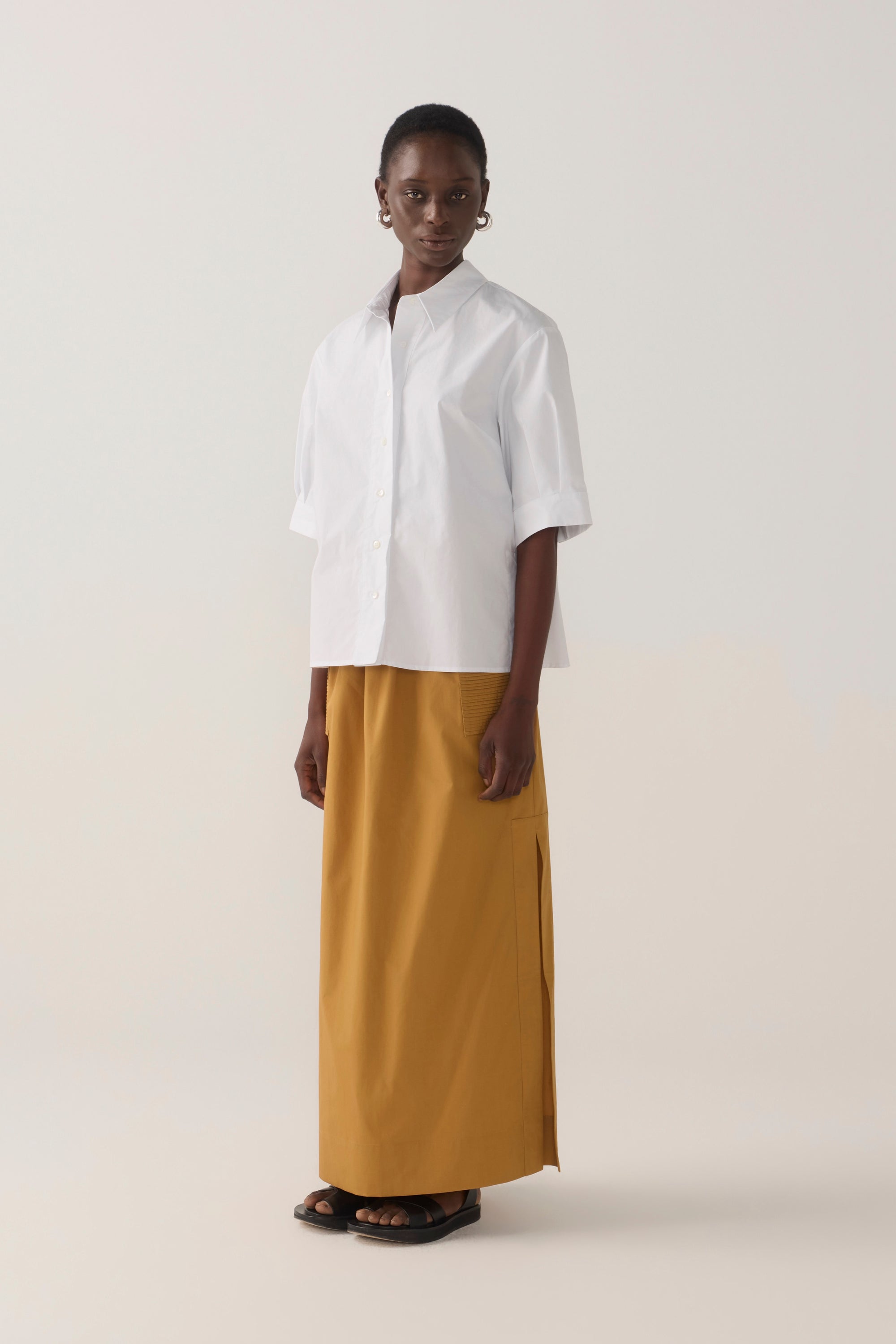 Bettina Skirt | Ginger Cotton Tencel
