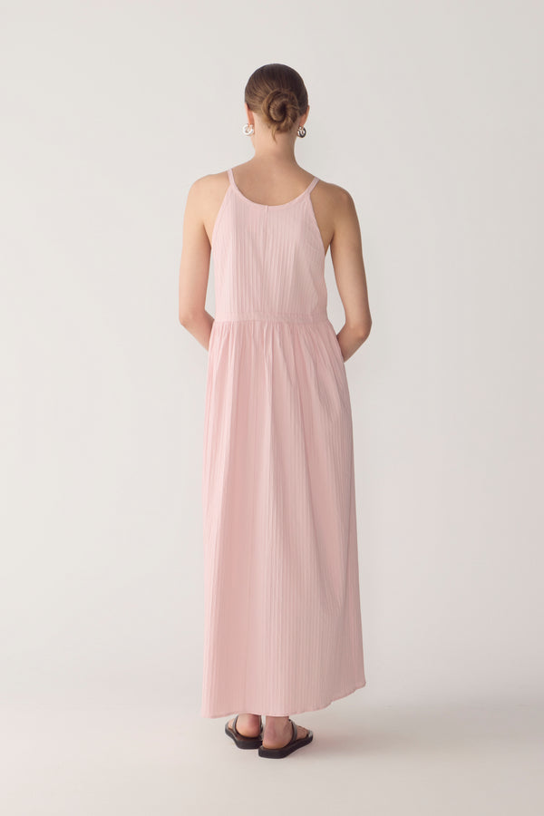 Chelsea Dress | Rose Textured Stripe