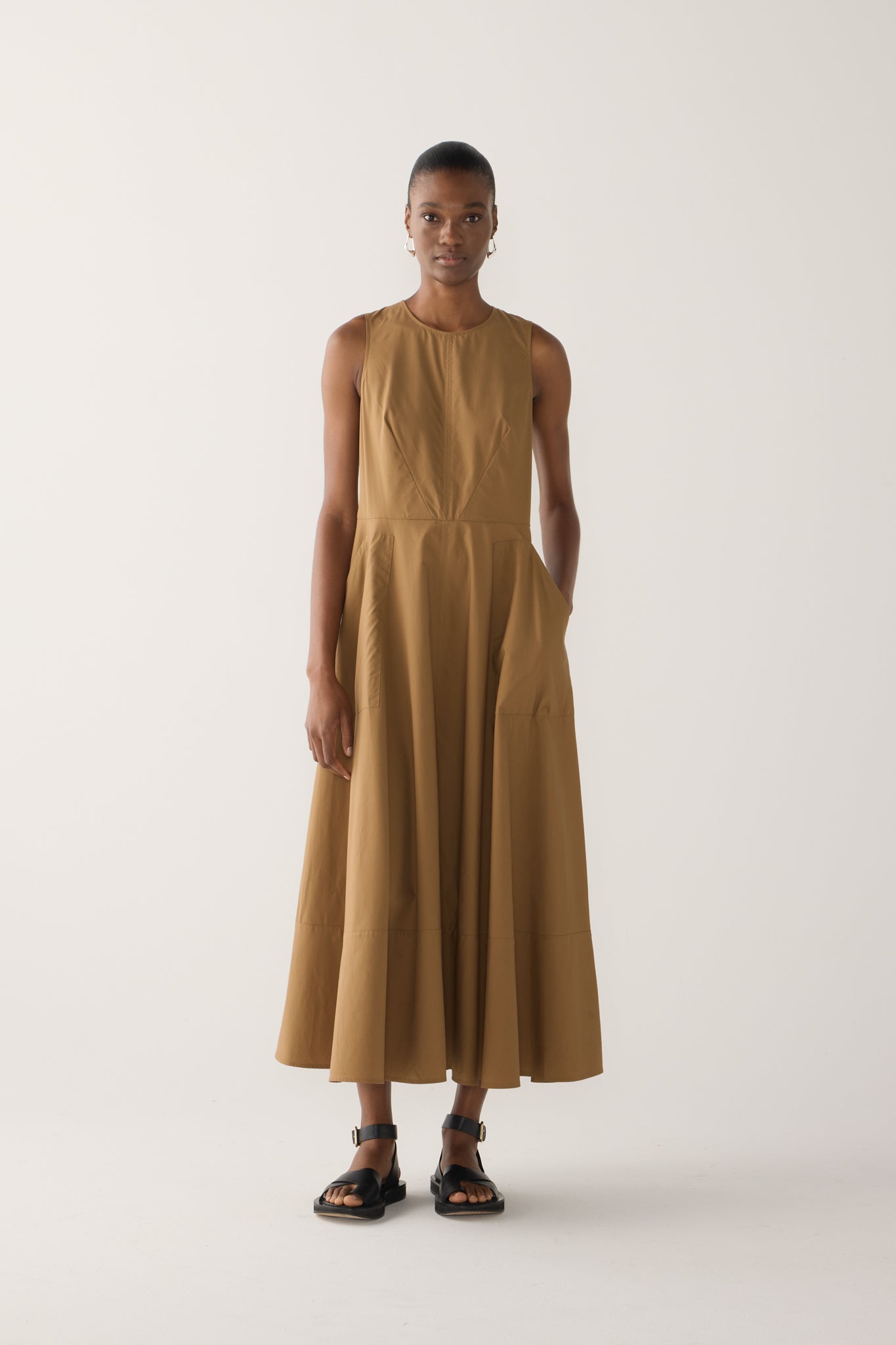 Crimson Dress | Cocoa Cotton Tencel