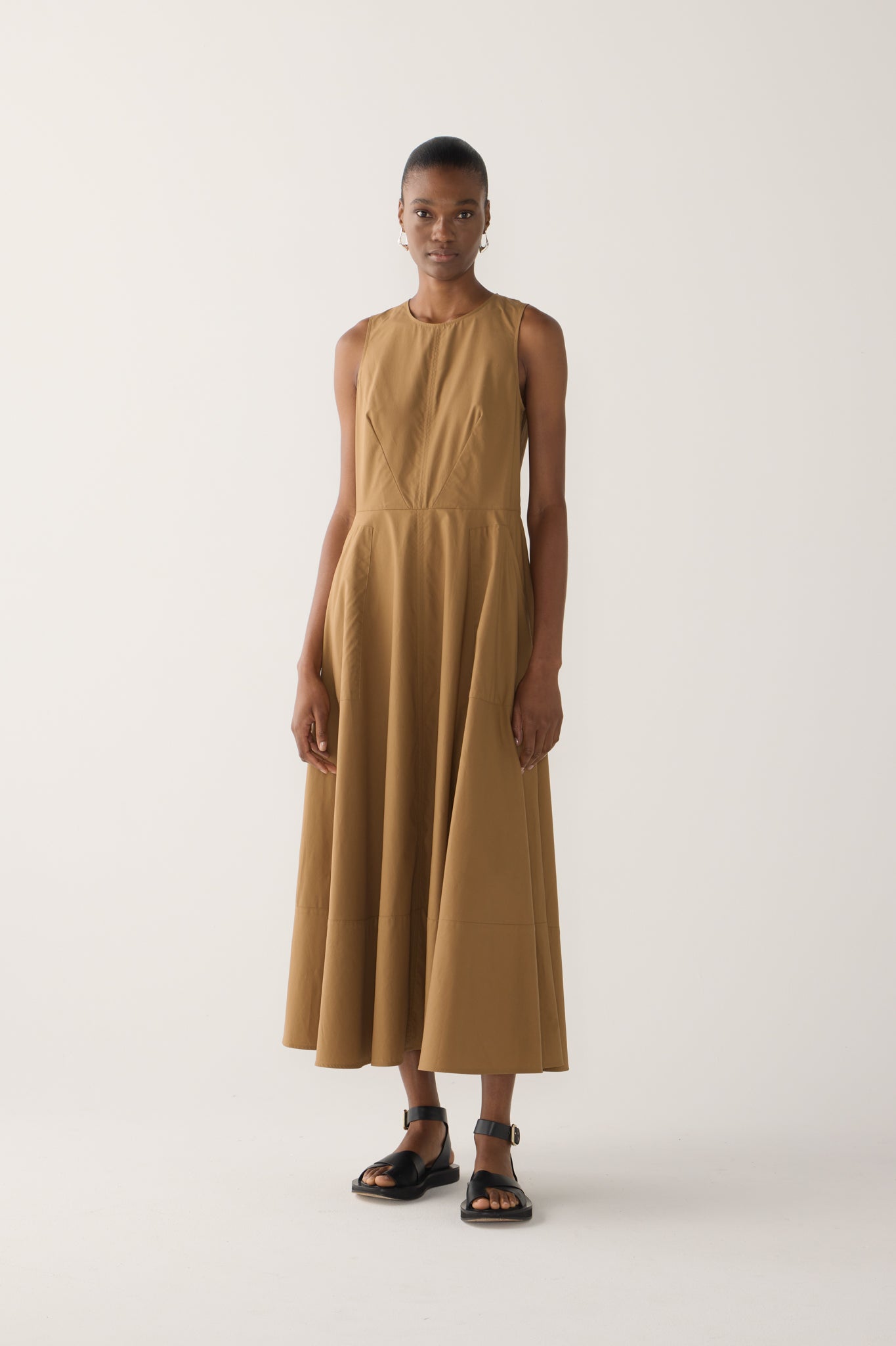 Crimson Dress | Cocoa Cotton Tencel