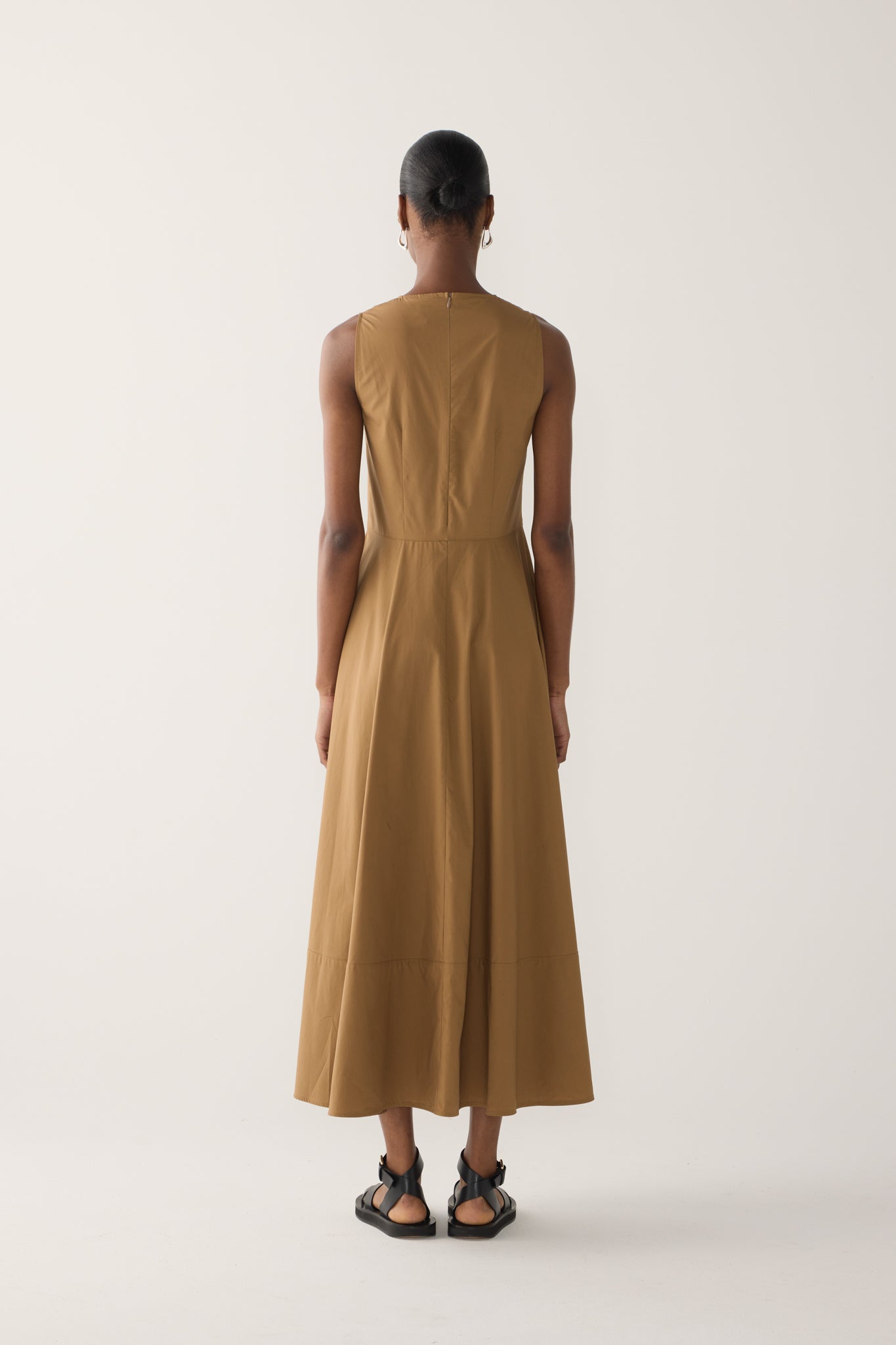 Crimson Dress | Cocoa Cotton Tencel