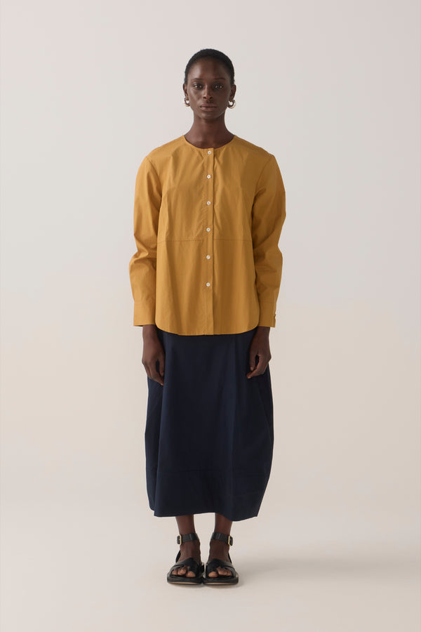 Clarissa Shirt | Ginger Cotton Tencel