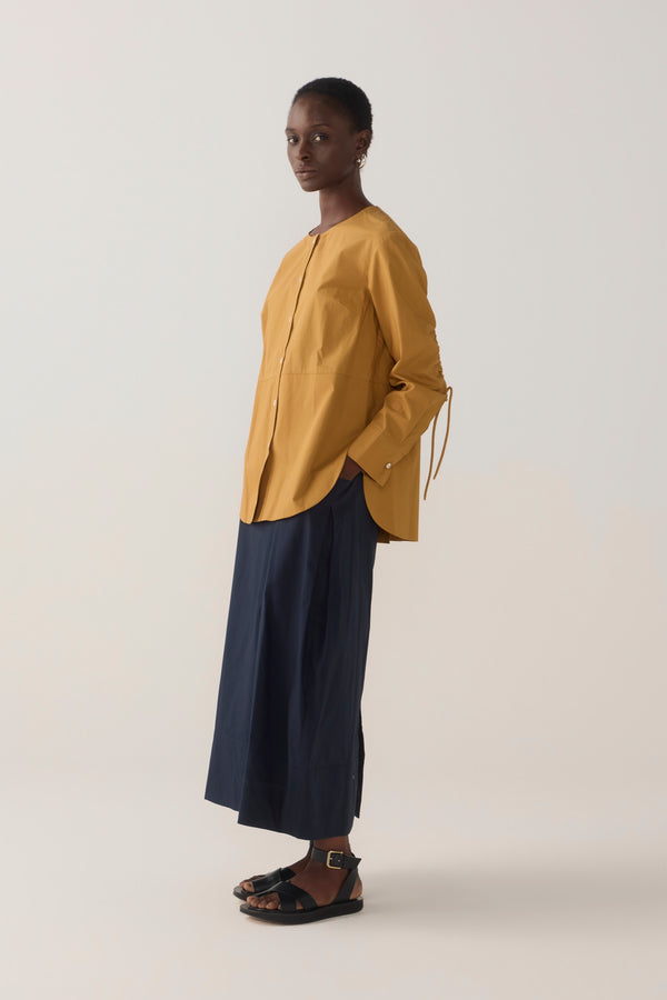 Clarissa Shirt | Ginger Cotton Tencel