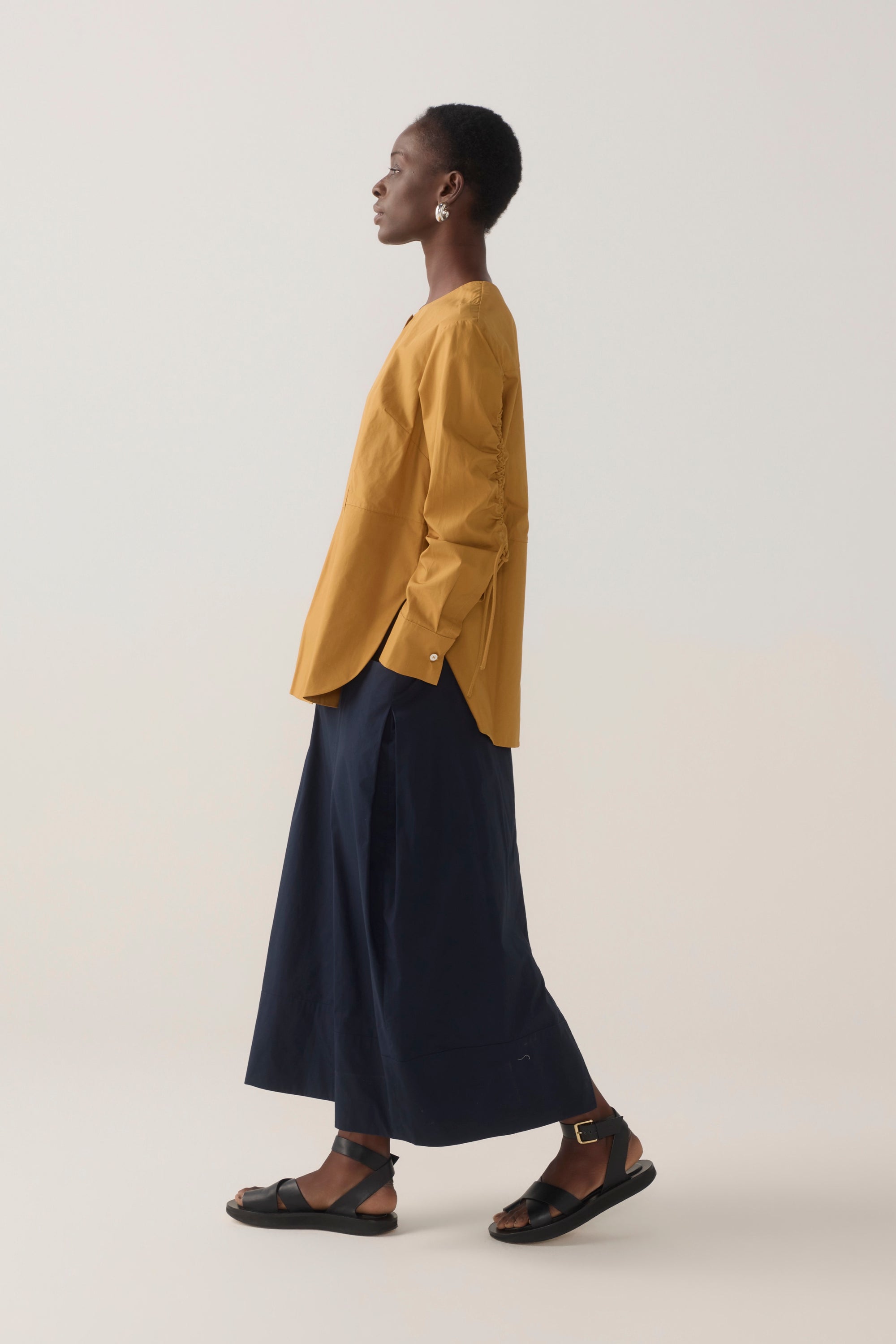 Clarissa Shirt | Ginger Cotton Tencel