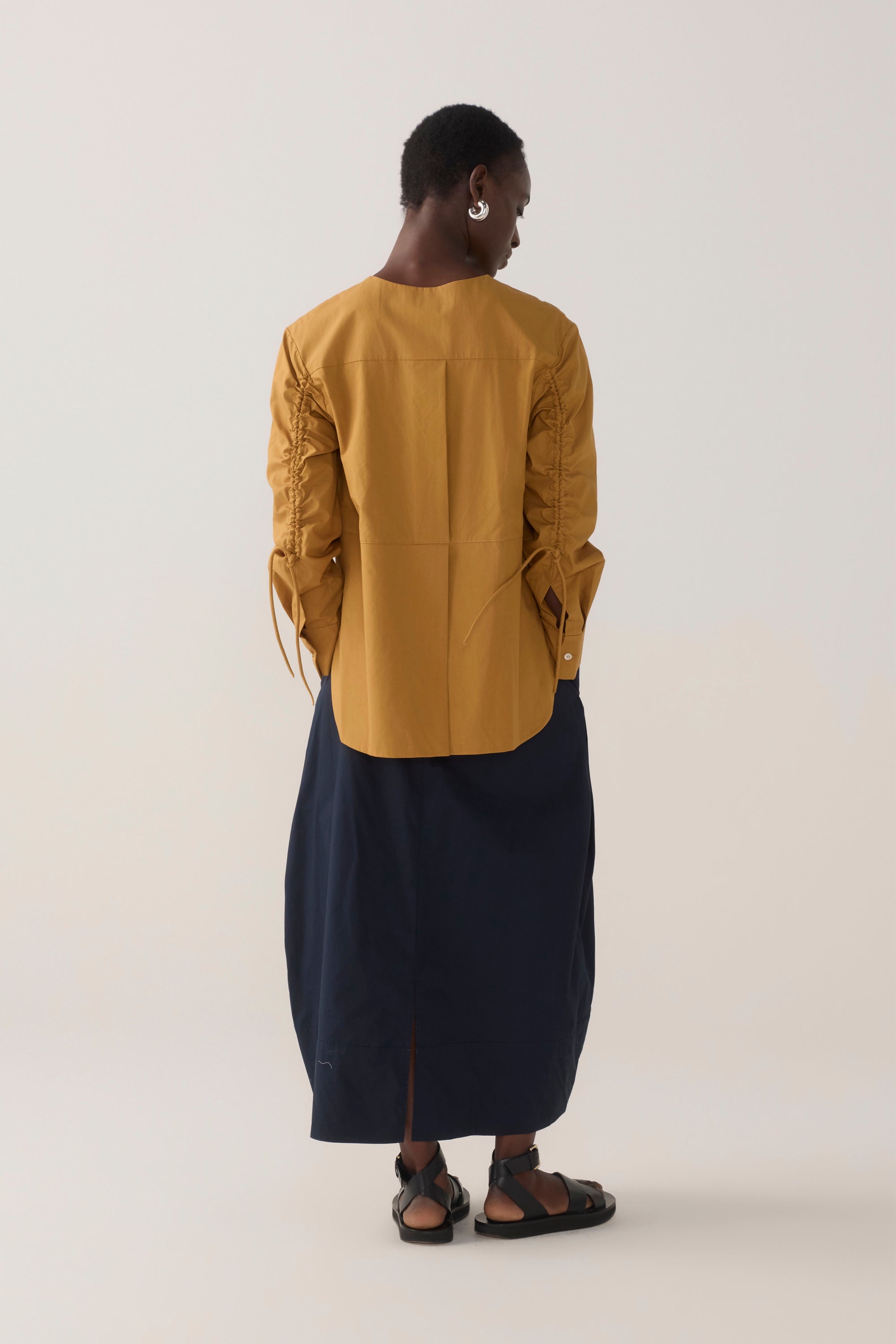 Clarissa Shirt | Ginger Cotton Tencel