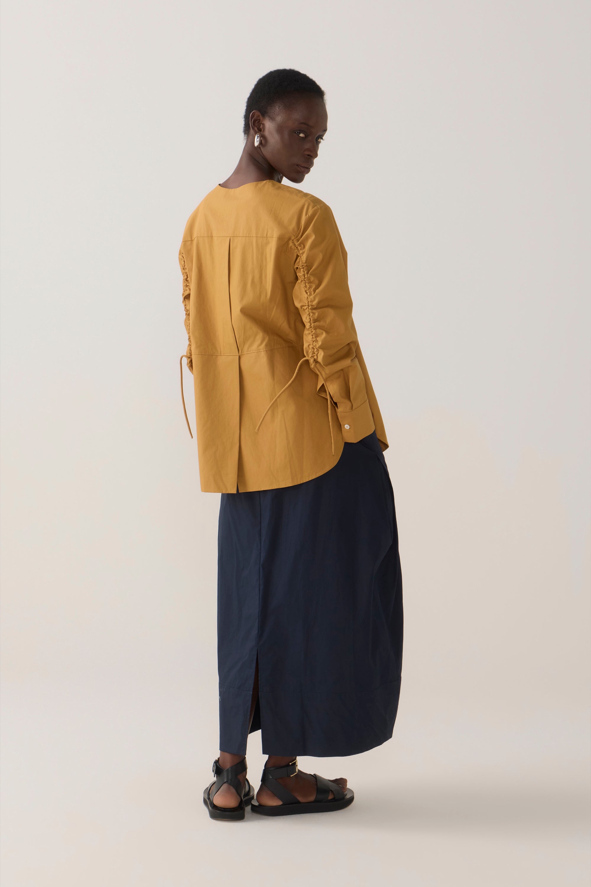 Clarissa Shirt | Ginger Cotton Tencel