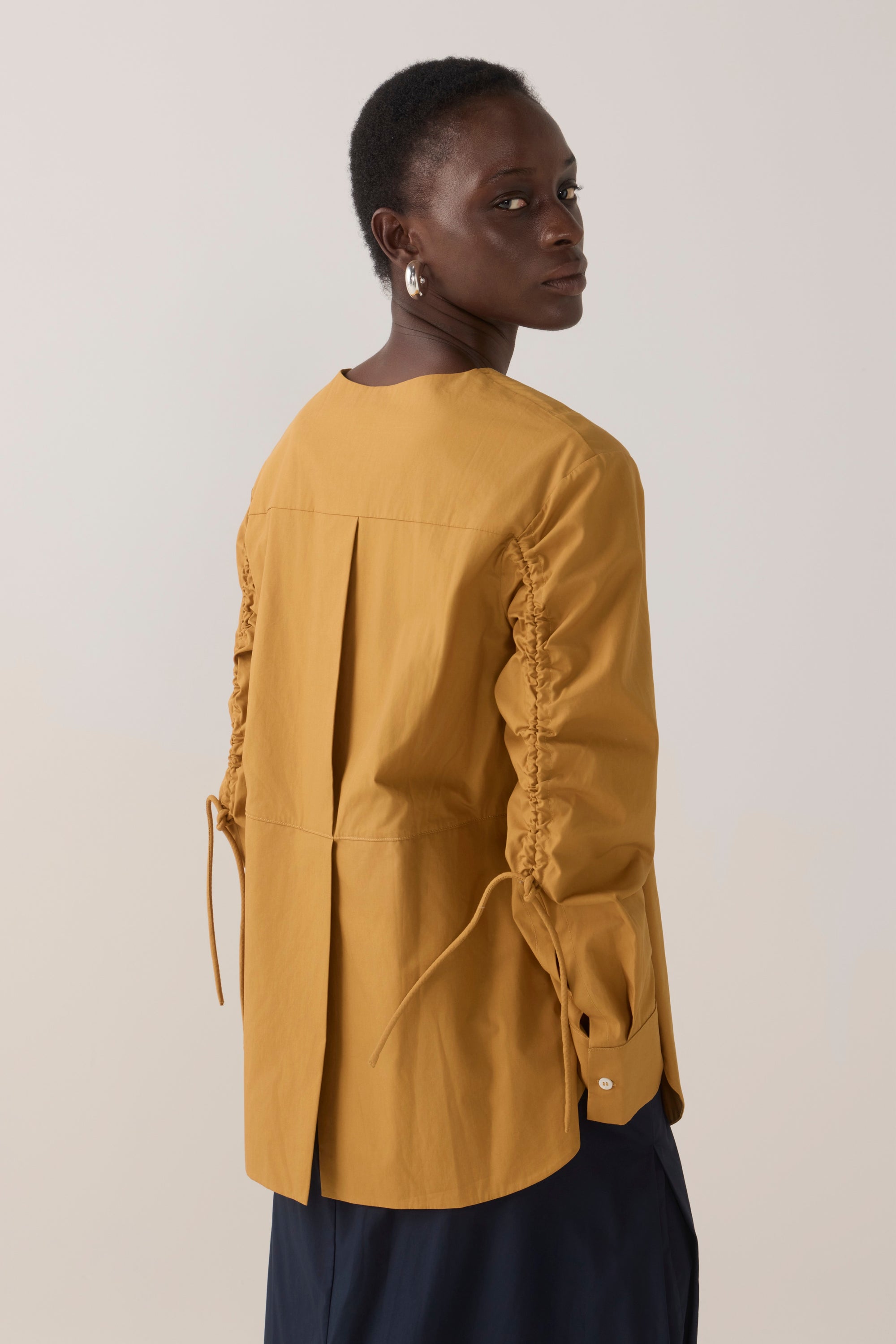 Clarissa Shirt | Ginger Cotton Tencel