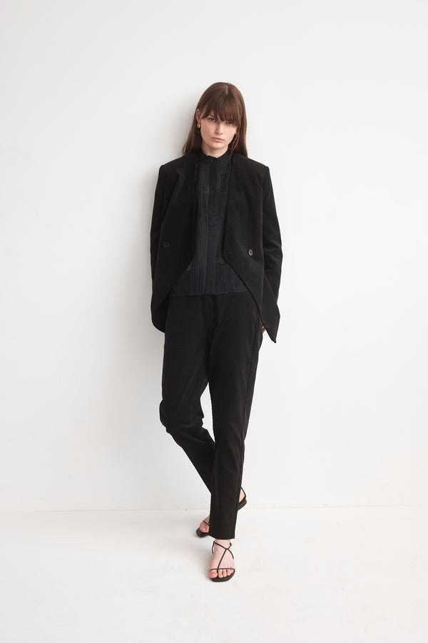 Elle Pant | Black Corduroy