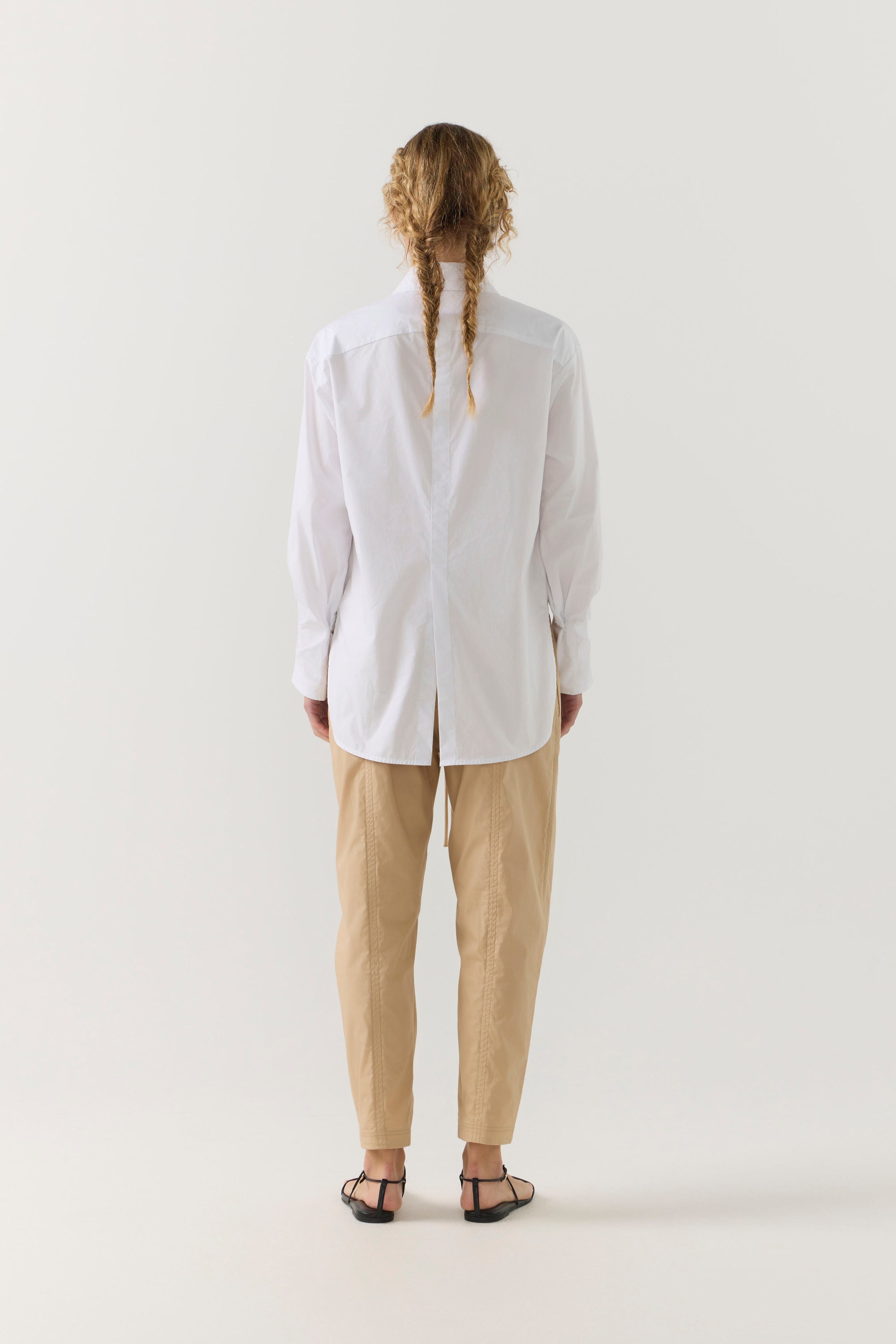 Didi Shirt | White Poplin