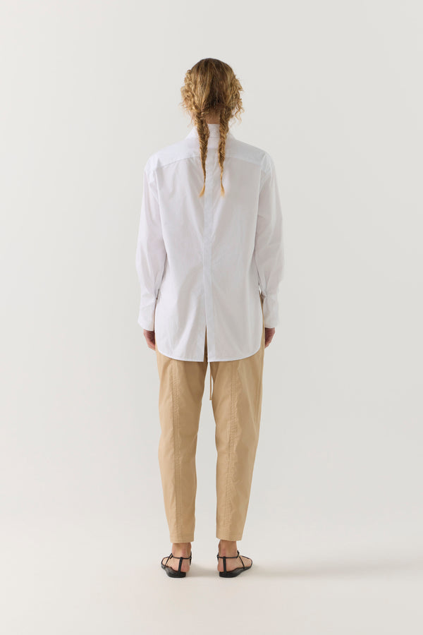 Didi Shirt | White Poplin