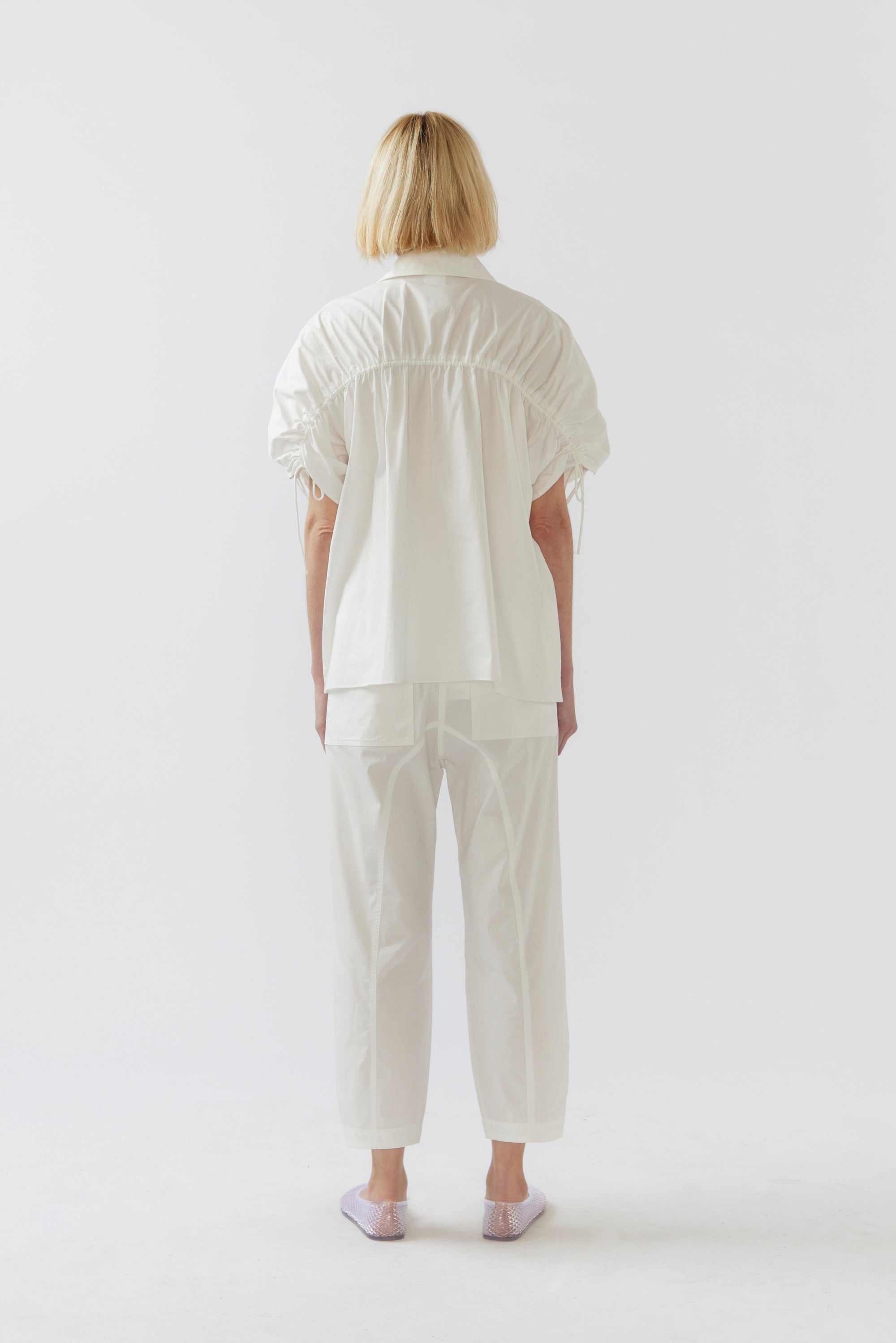 Jolie Pant | White Poplin