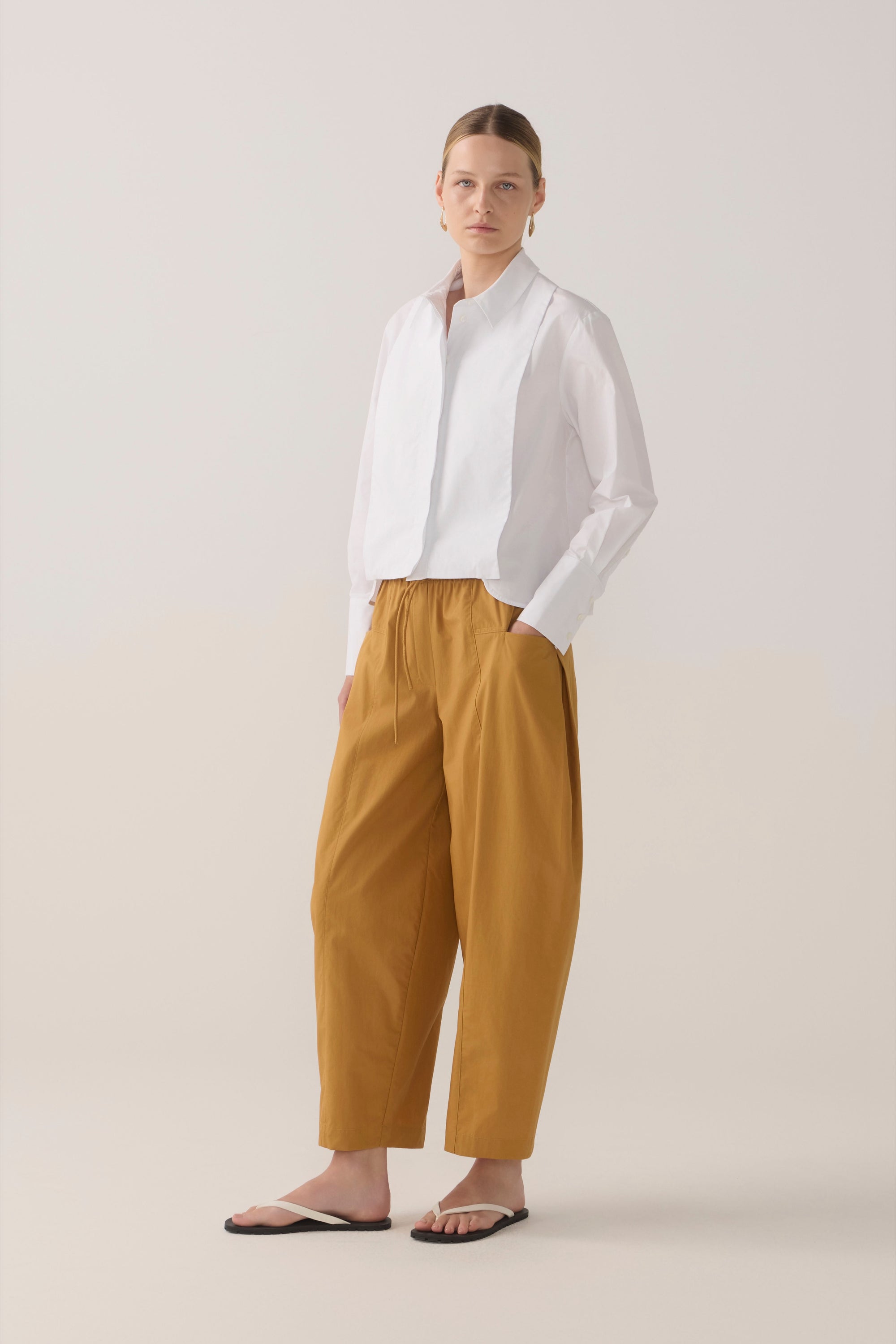 Eleanor Pant | Ginger Cotton Tencel
