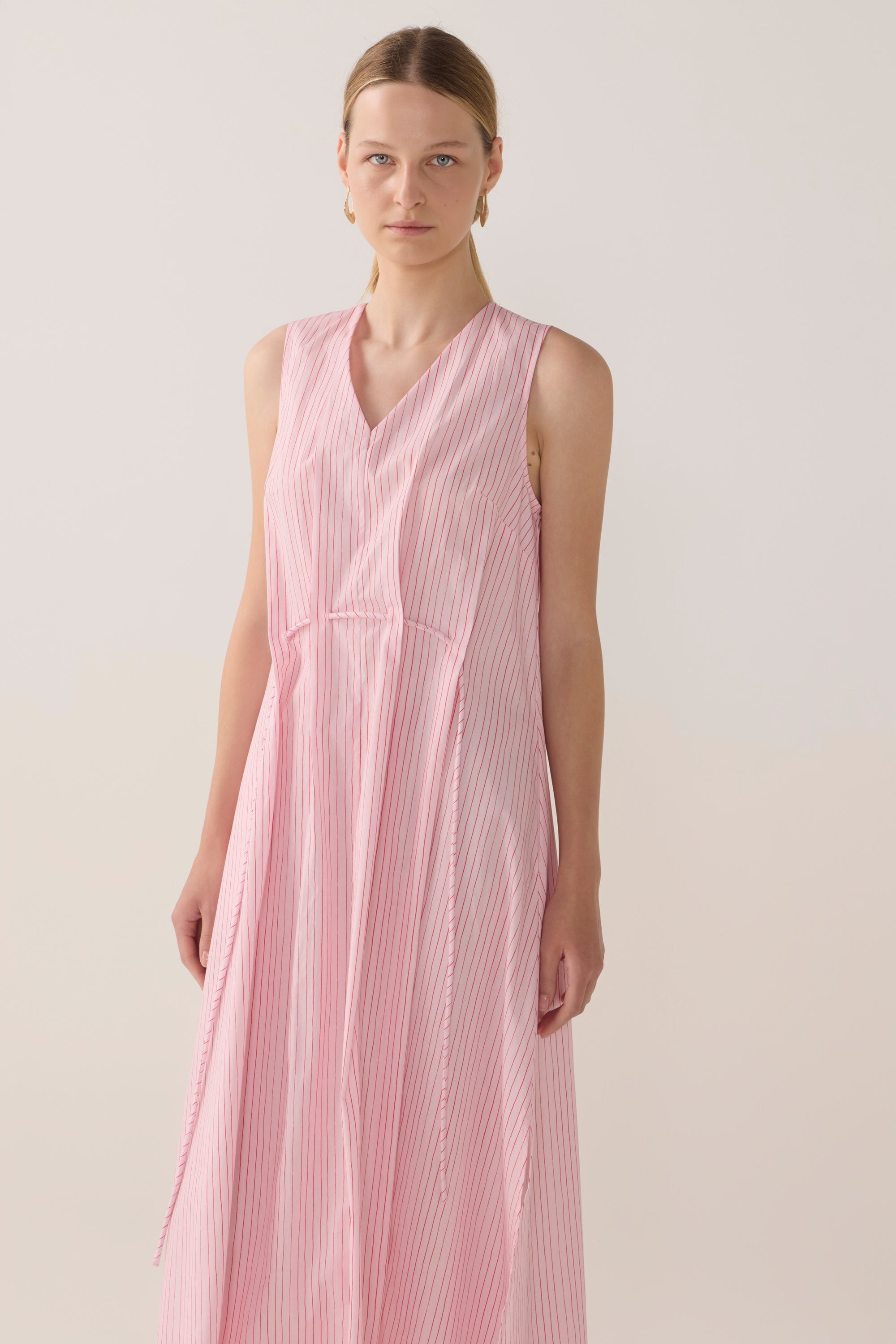 Frankie Dress | Lolly Stripe Poplin