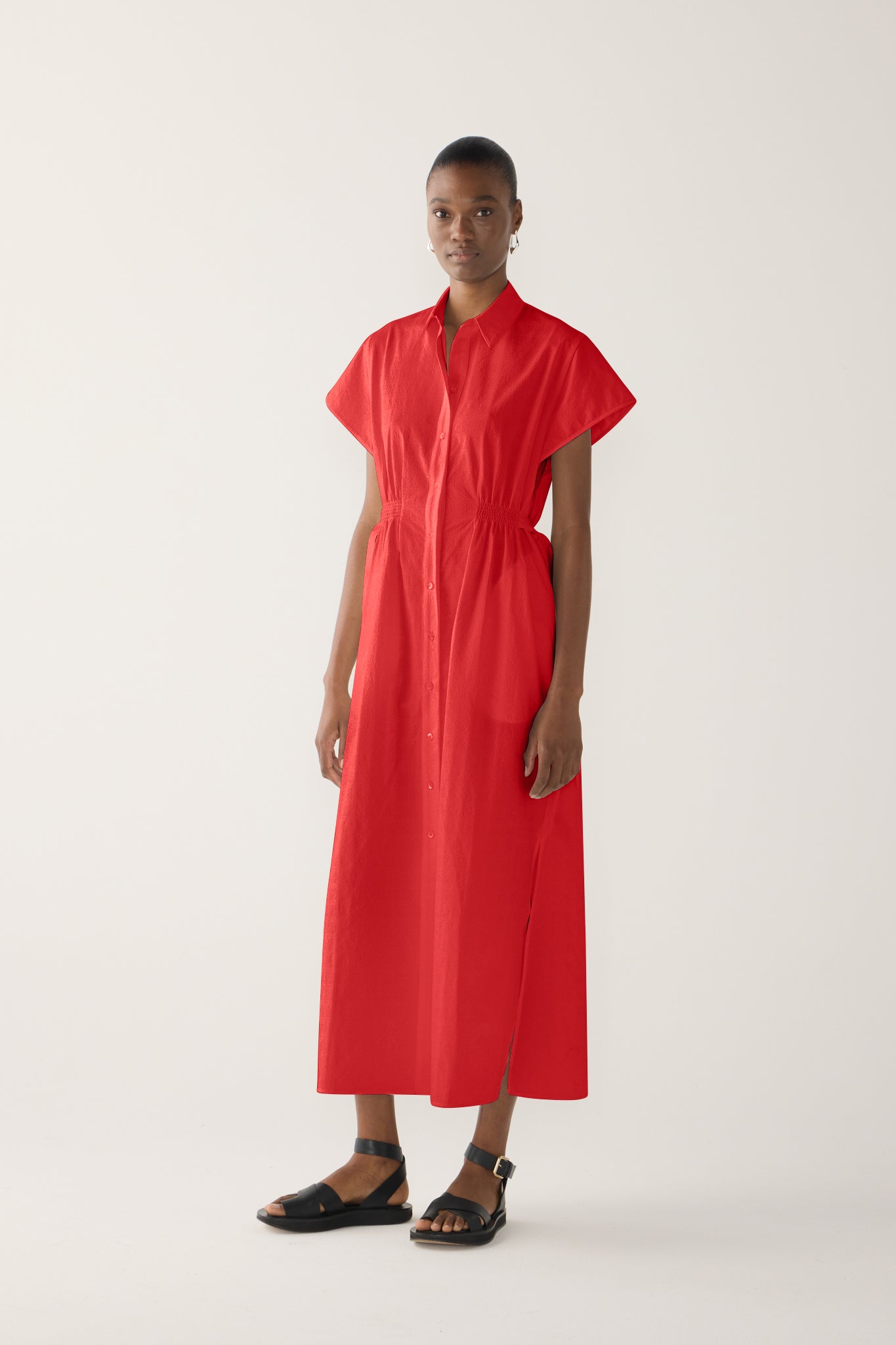 Heather Dress | Rouge Seersucker