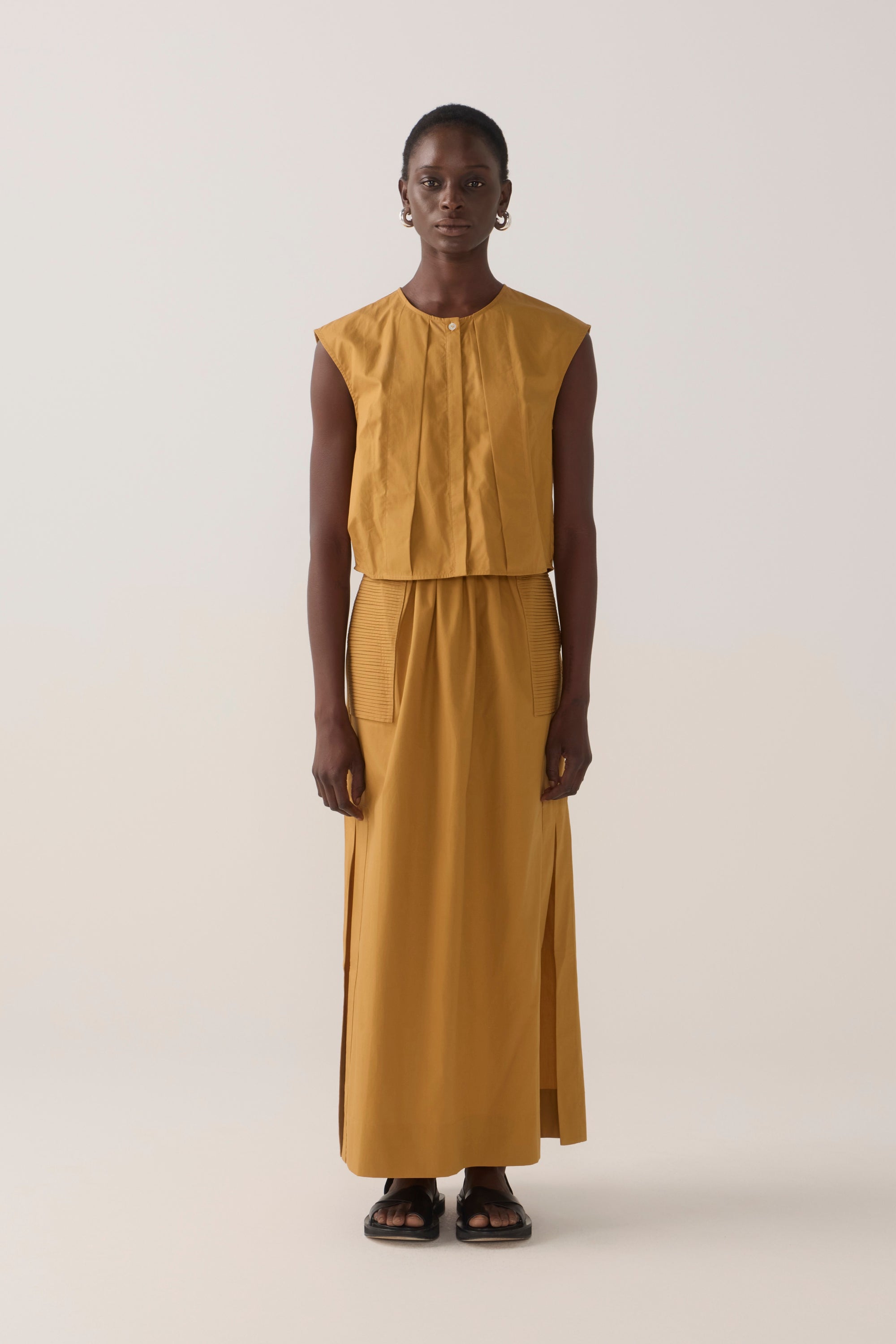Honey Top | Ginger Cotton Tencel