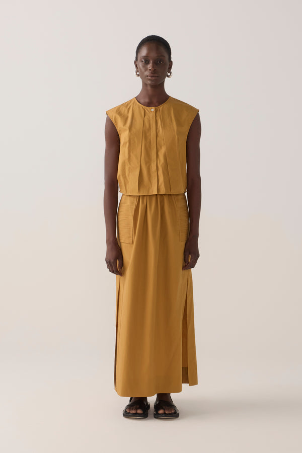 Honey Top | Ginger Cotton Tencel