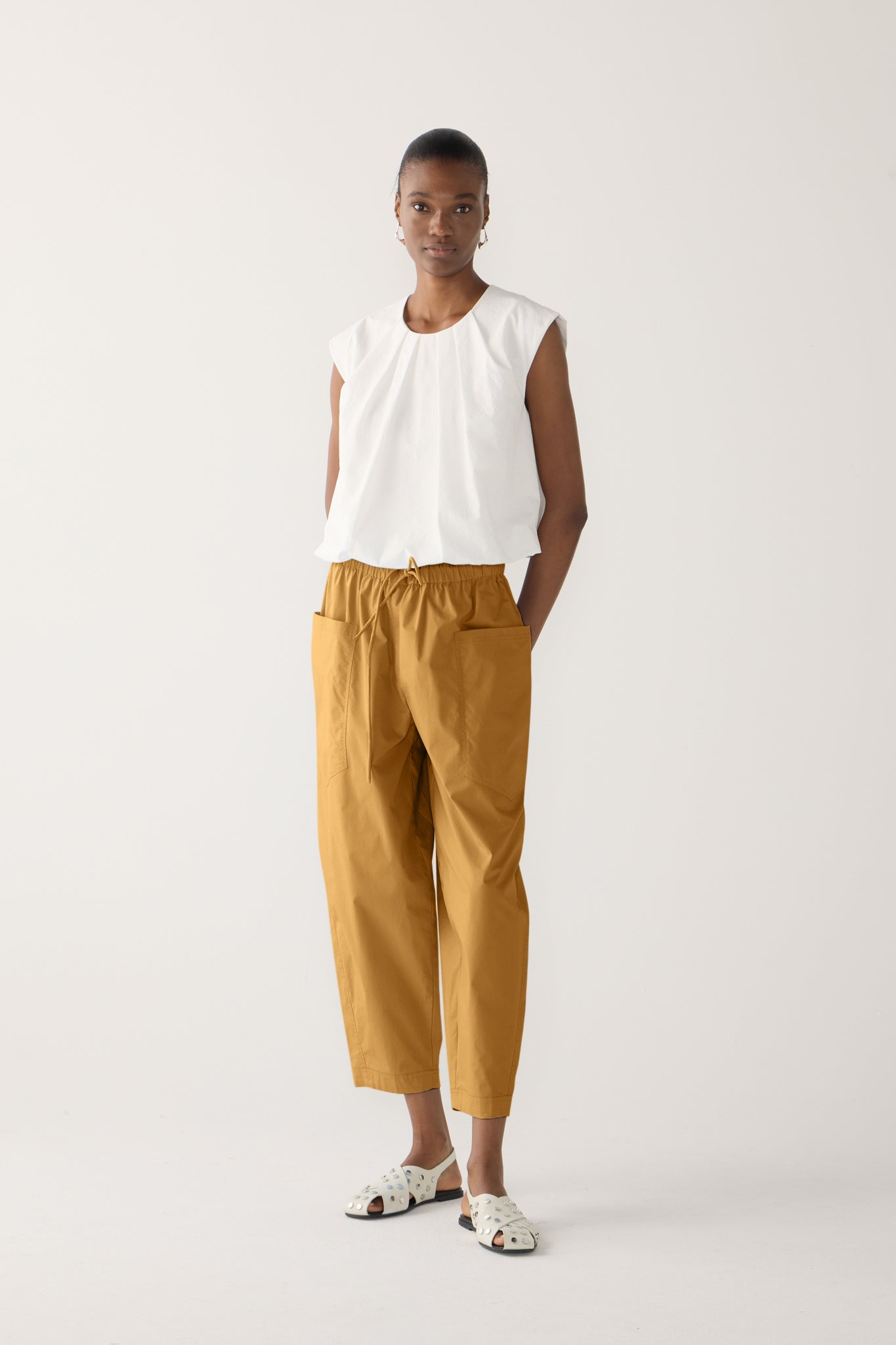 Edna Pant | Ginger Cotton Tencel