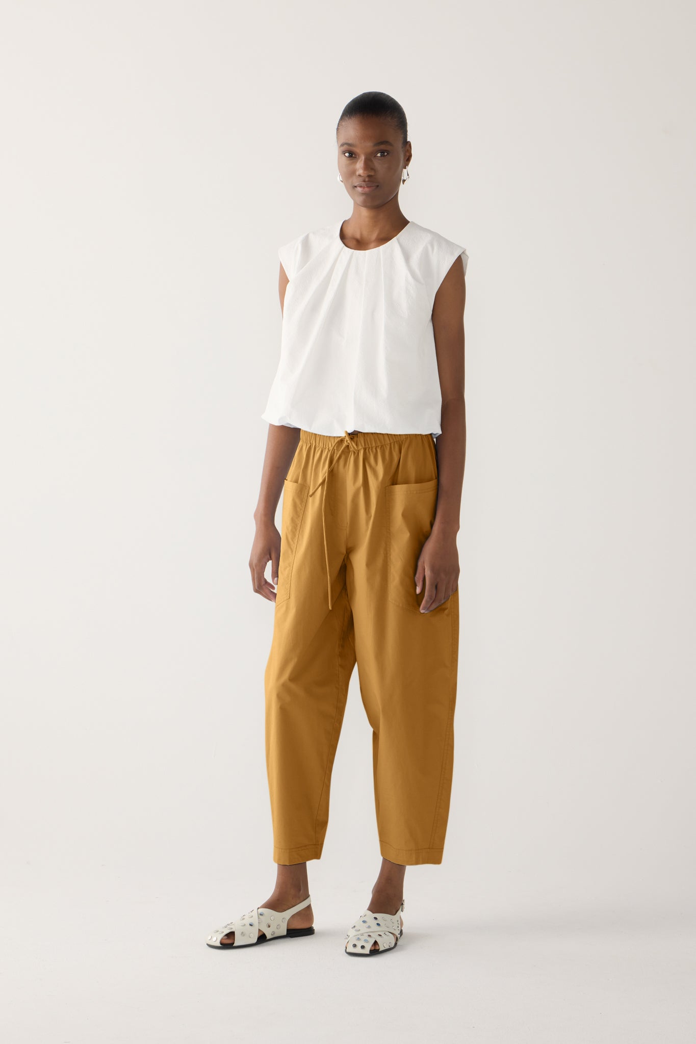 Edna Pant | Ginger Cotton Tencel