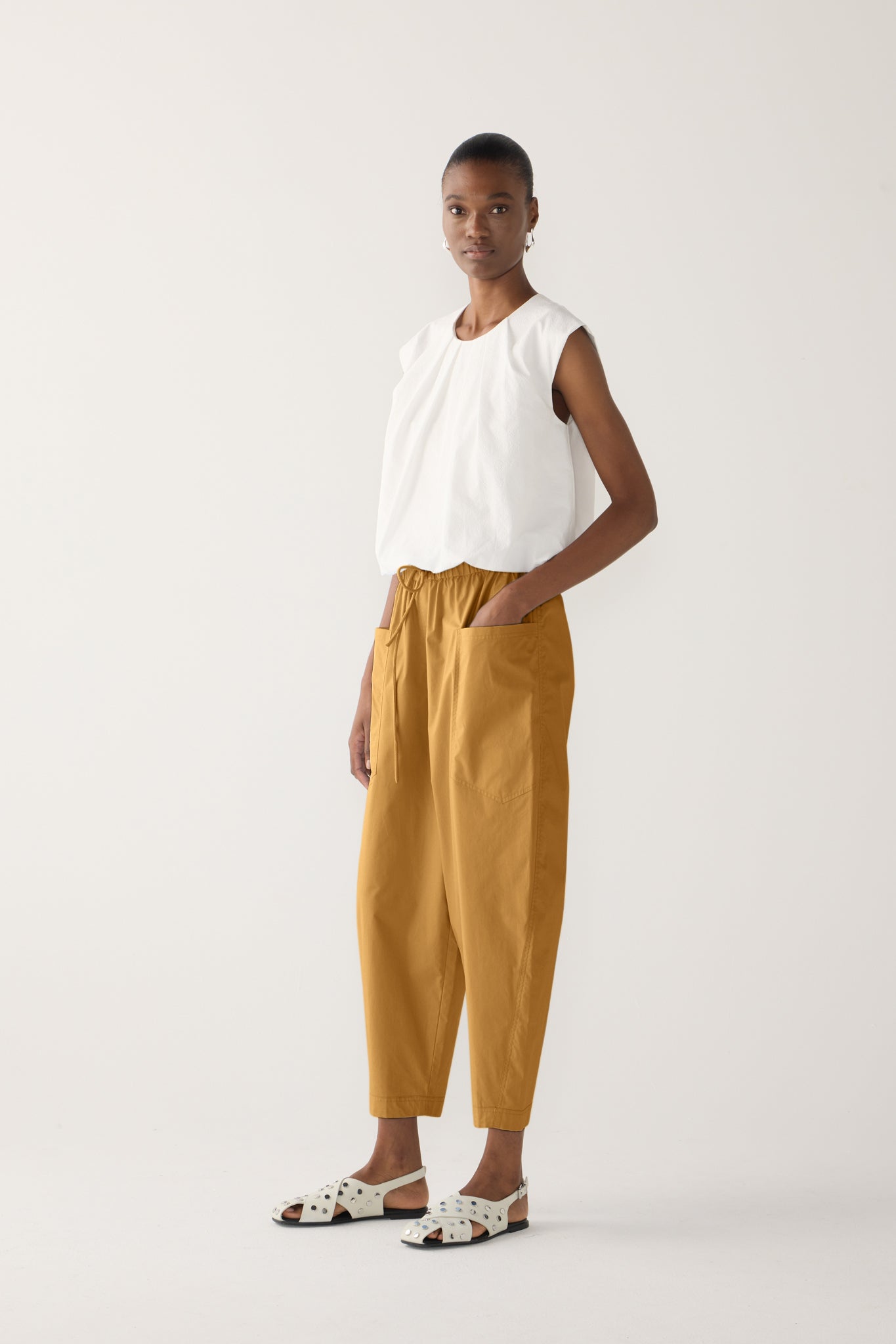 Edna Pant | Ginger Cotton Tencel