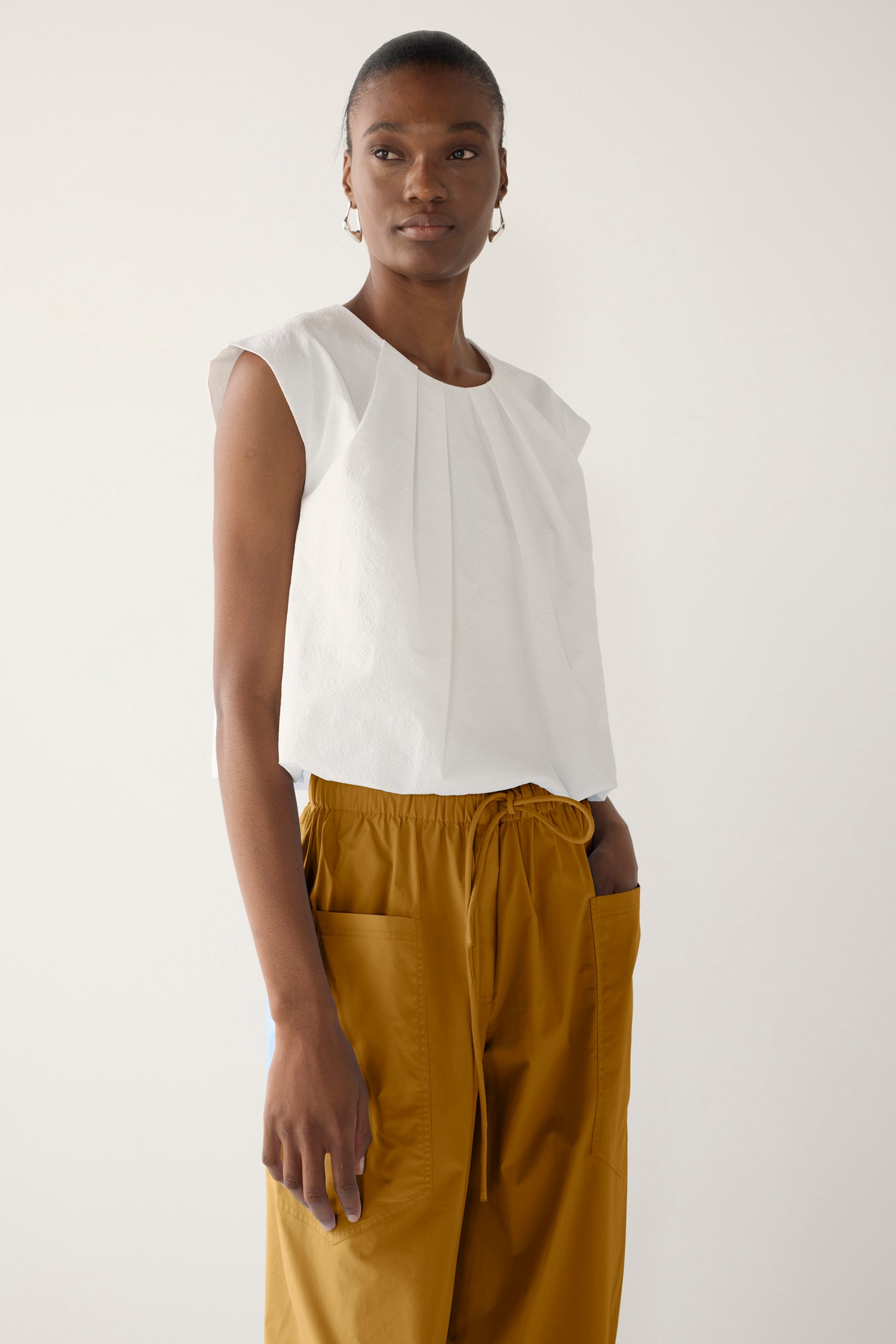 Edna Pant | Ginger Cotton Tencel