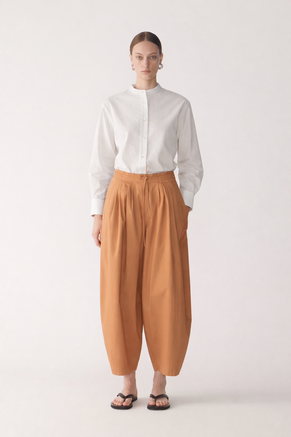Pamela Pant | Brick Poplin