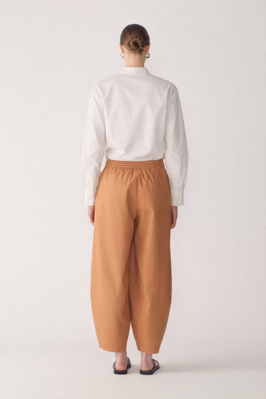 Pamela Pant | Brick Poplin