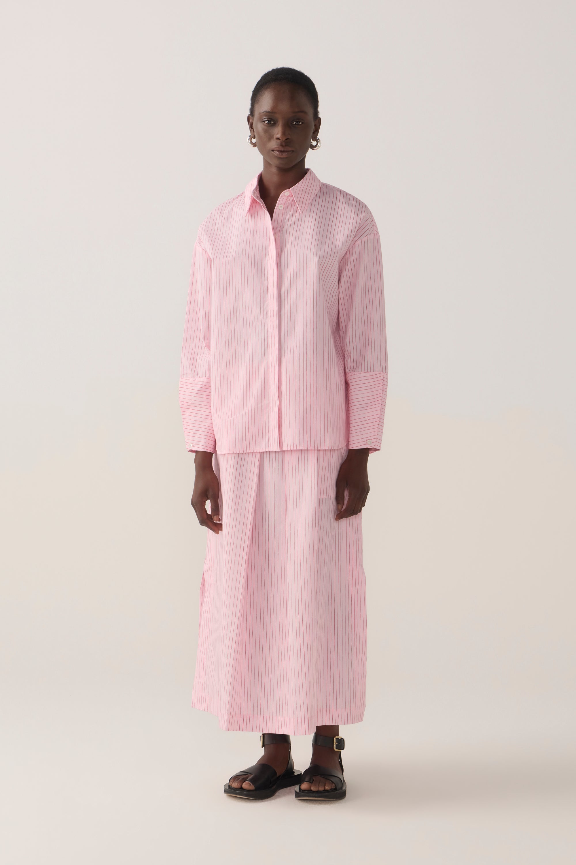 Julietta Skirt | Lolly Stripe Poplin