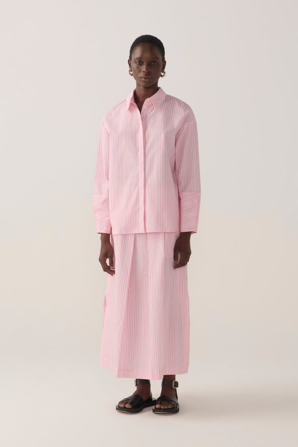 Julietta Skirt | Lolly Stripe Poplin