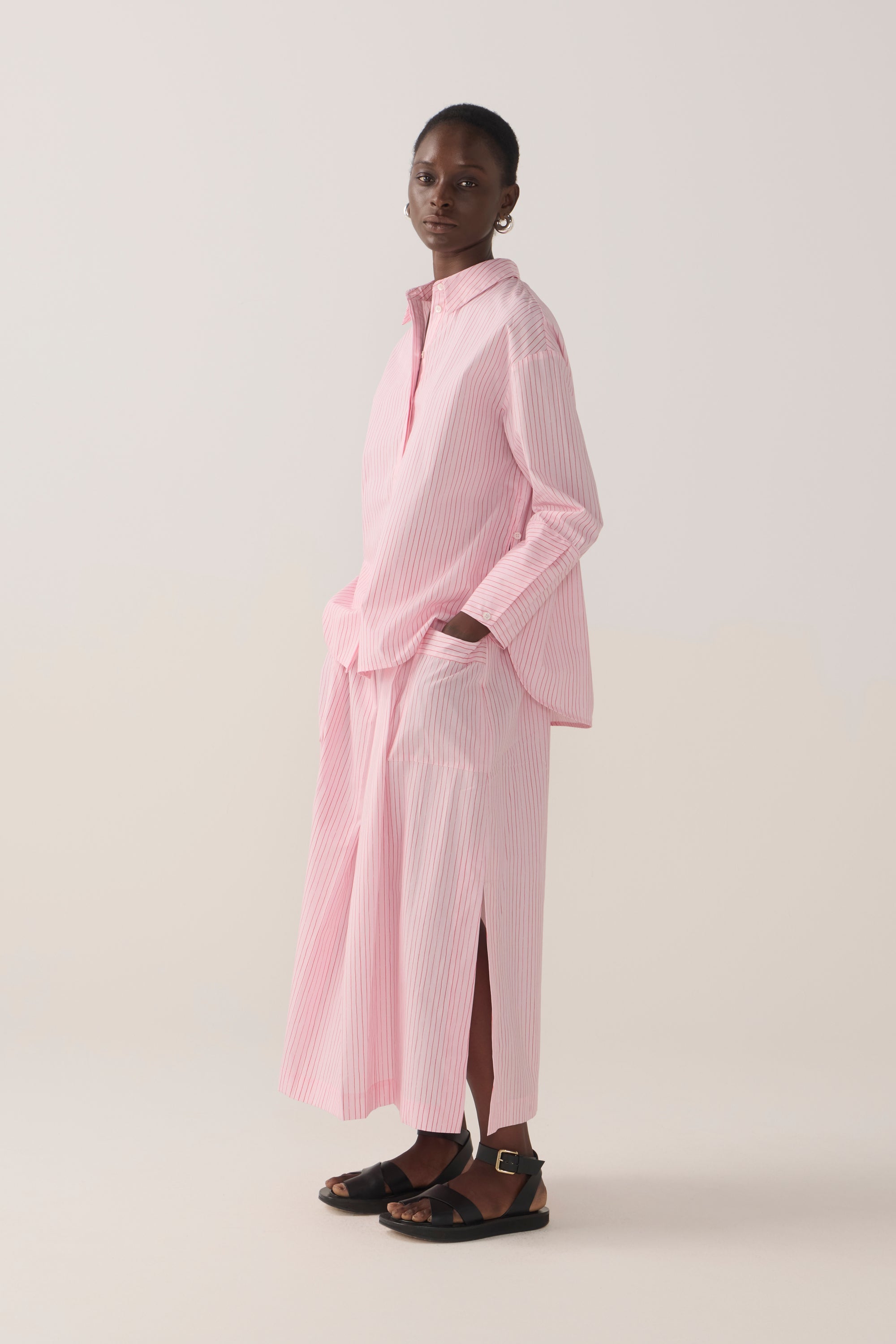 Julietta Skirt | Lolly Stripe Poplin