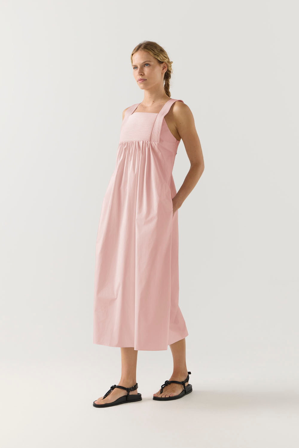 Linnea Dress | Blossom Poplin