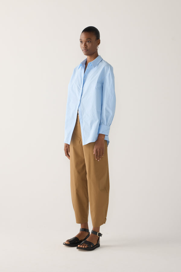 Edith Pant | Cocoa Cotton Tencel