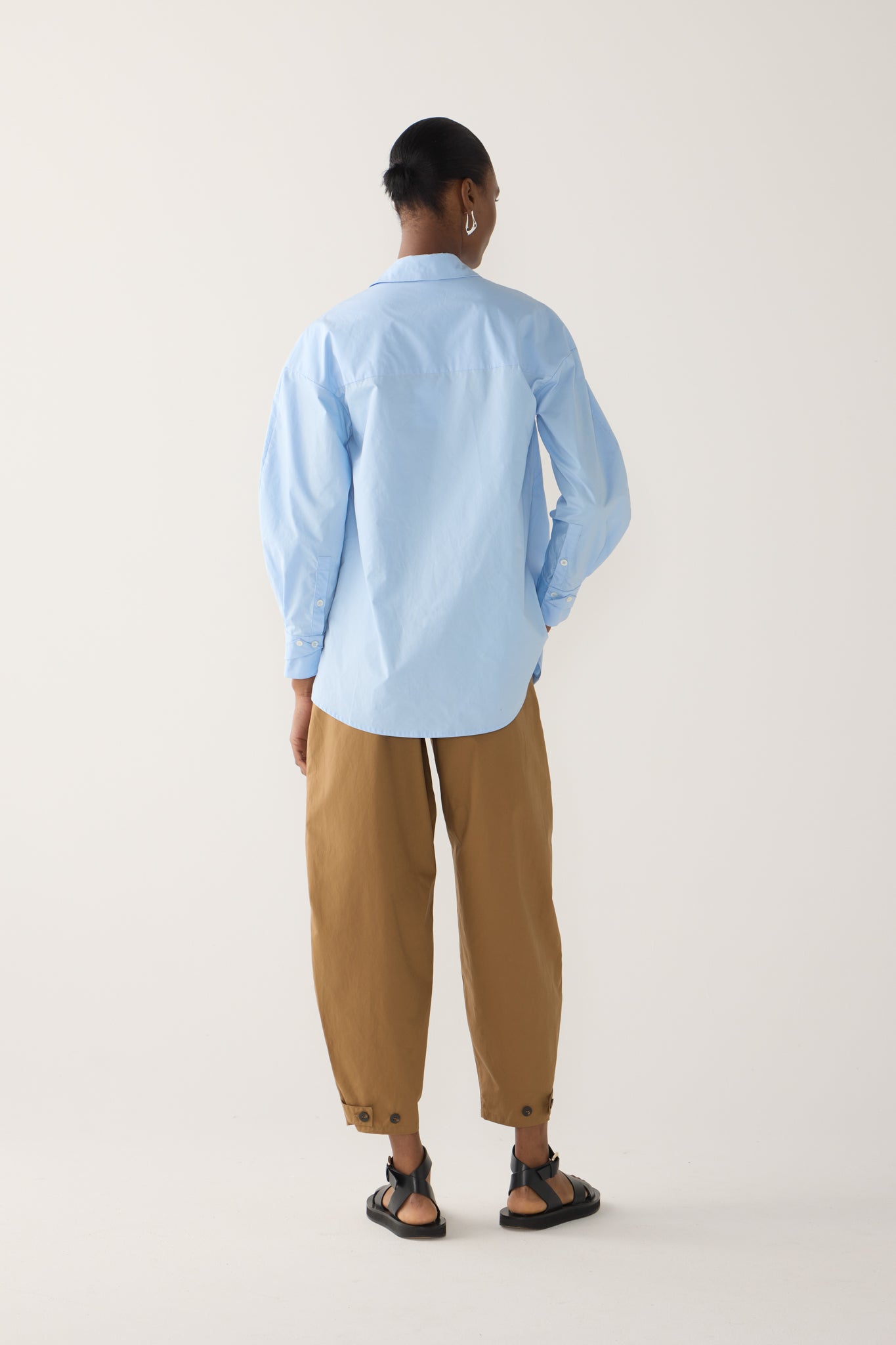 Edith Pant | Cocoa Cotton Tencel