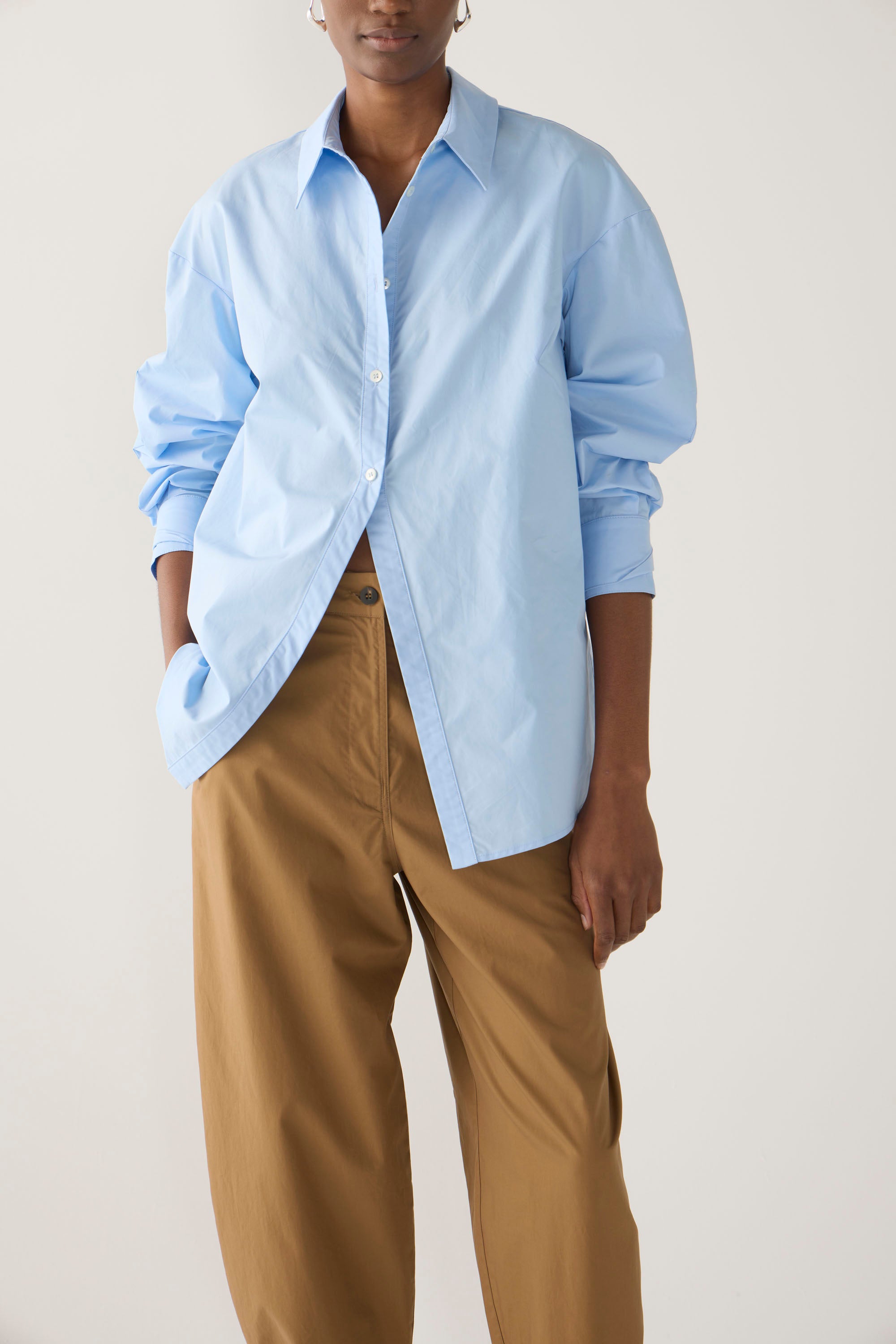 Edith Pant | Cocoa Cotton Tencel