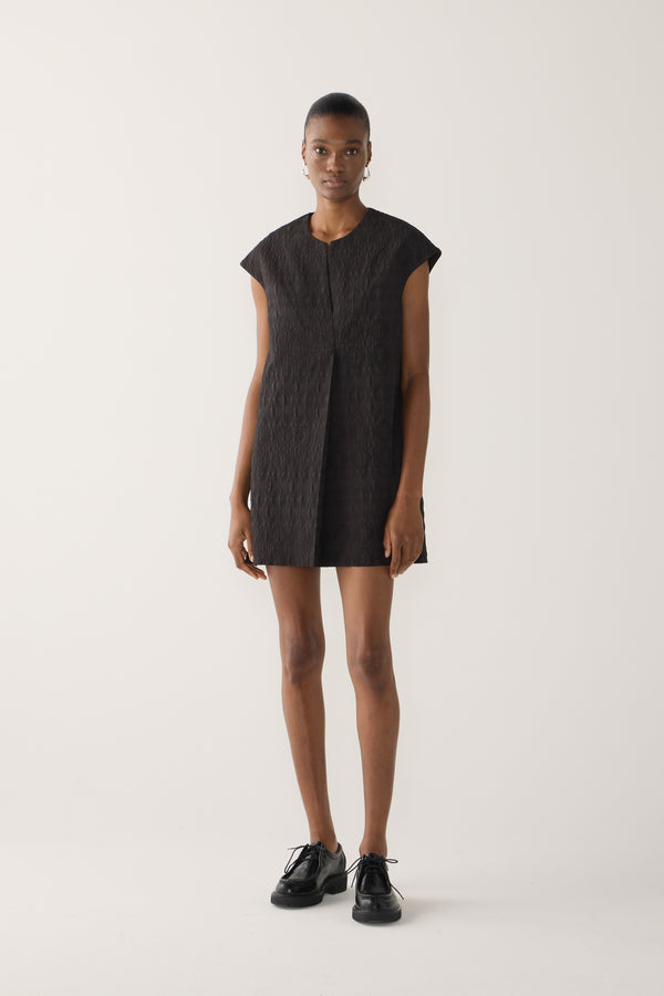 Marsha Tunic | Black Jacquard