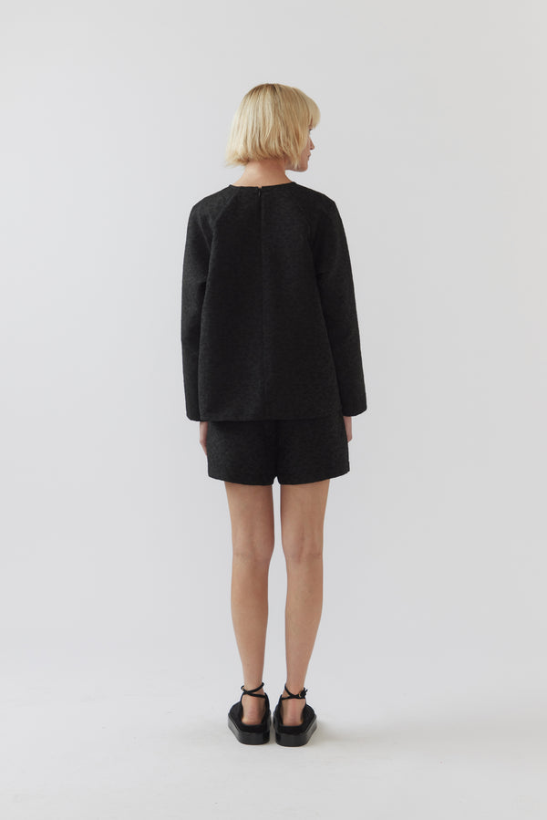 Jules Short | Black Jacquard