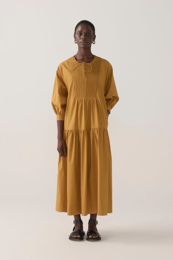 Mavi Dress | Ginger Cotton Tencel