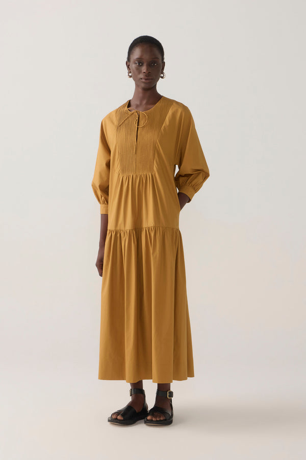 Mavi Dress | Ginger Cotton Tencel