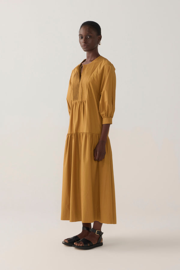 Mavi Dress | Ginger Cotton Tencel