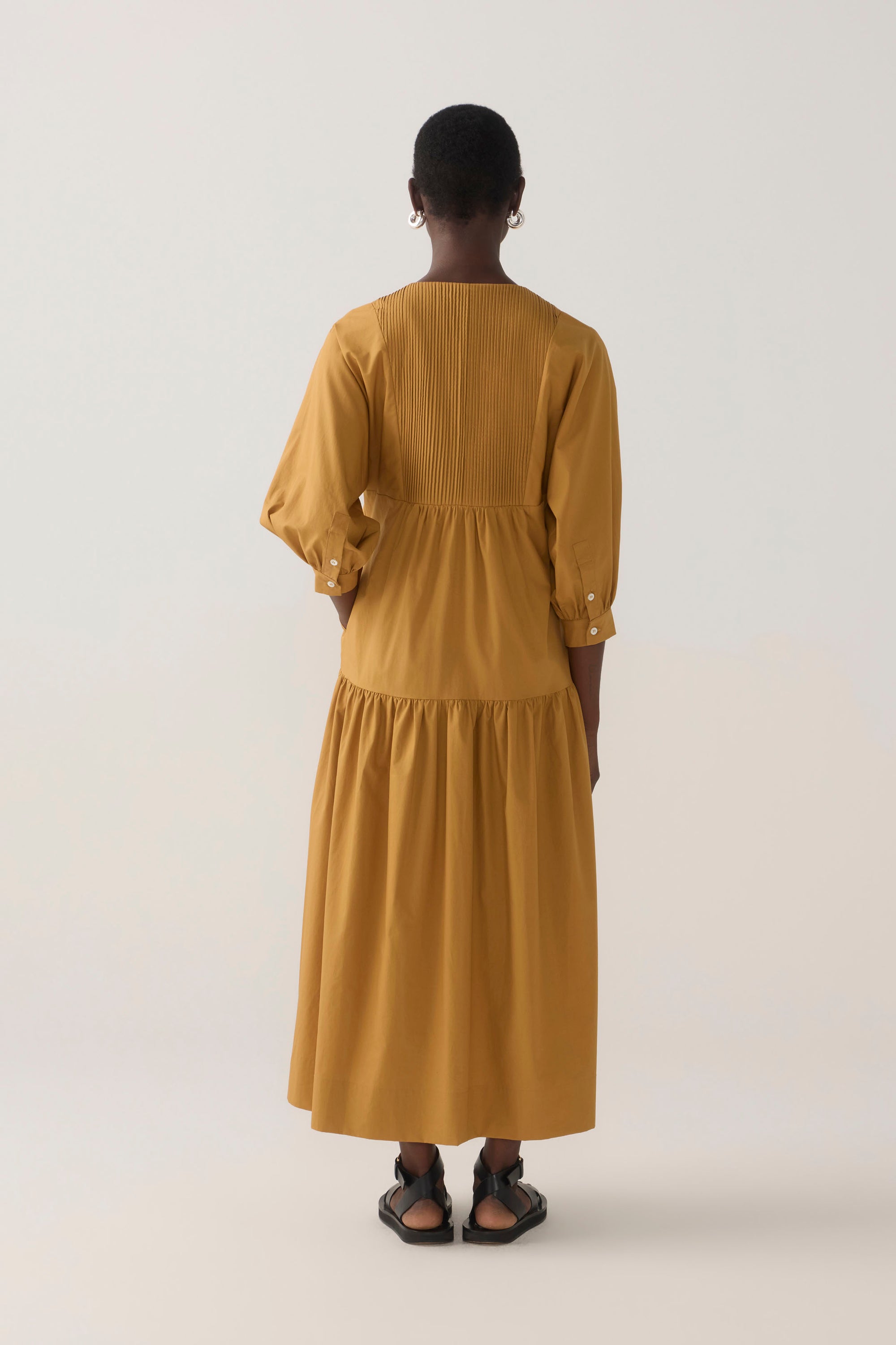 Mavi Dress | Ginger Cotton Tencel