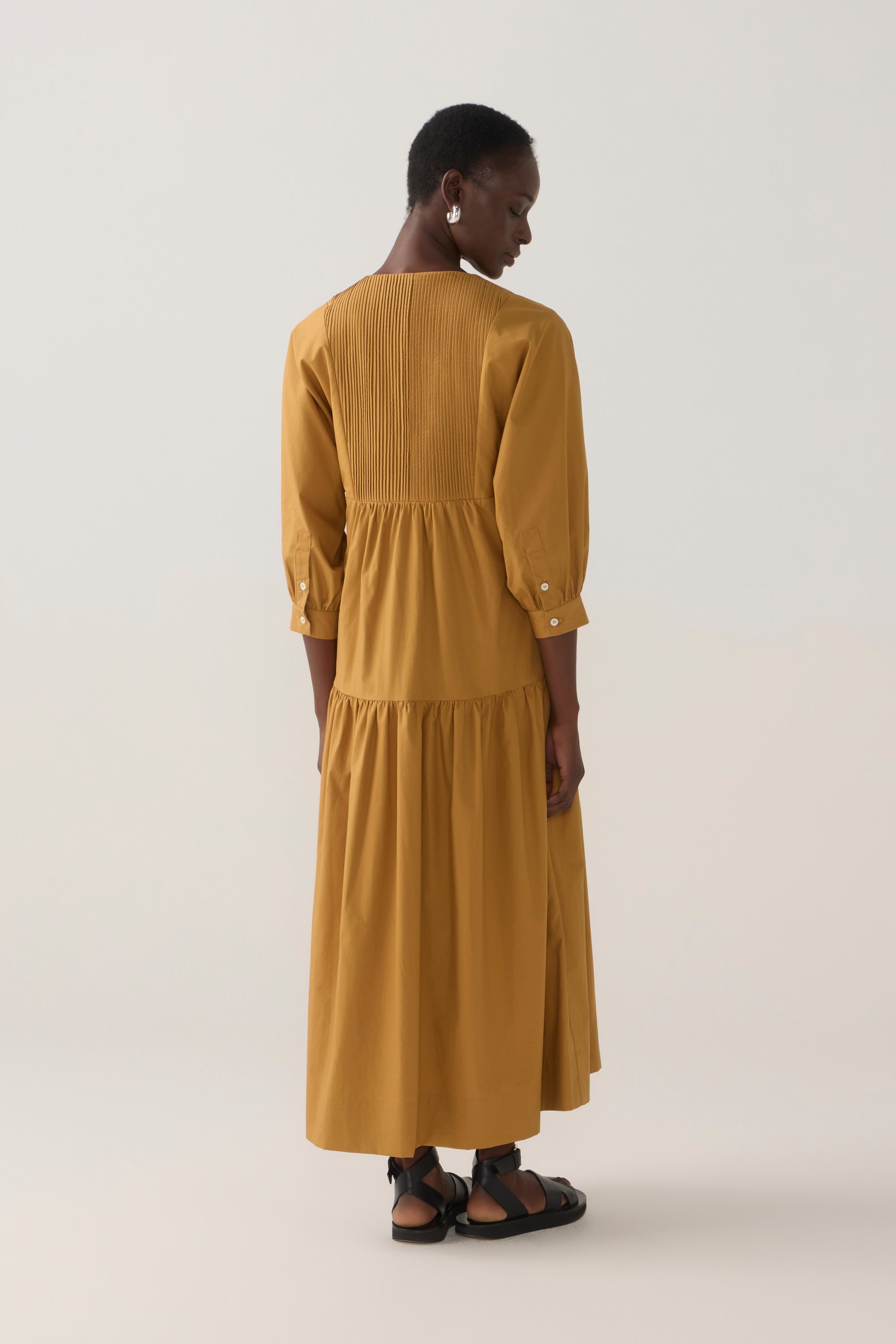 Mavi Dress | Ginger Cotton Tencel