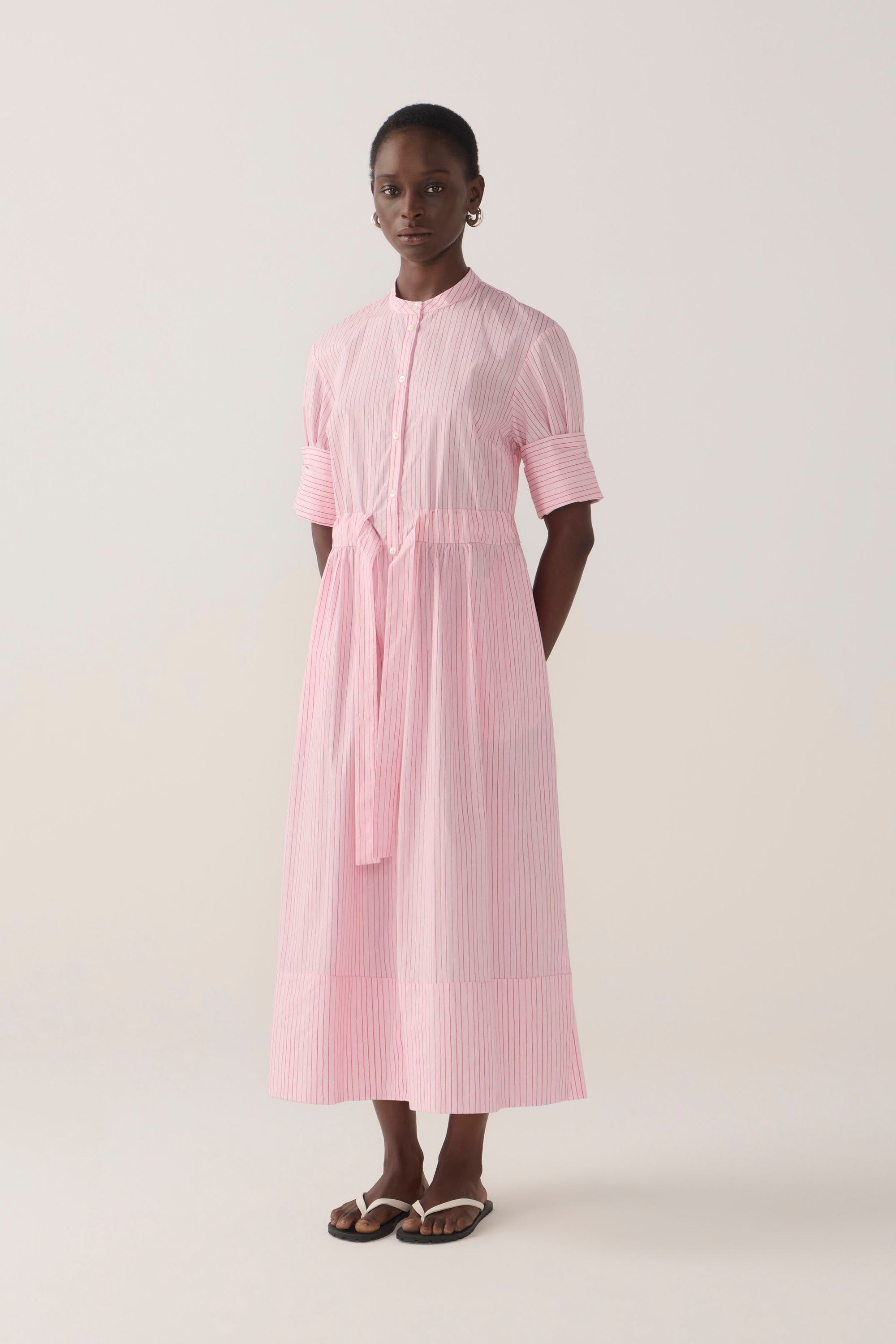 Nell Dress | Lolly Stripe Poplin