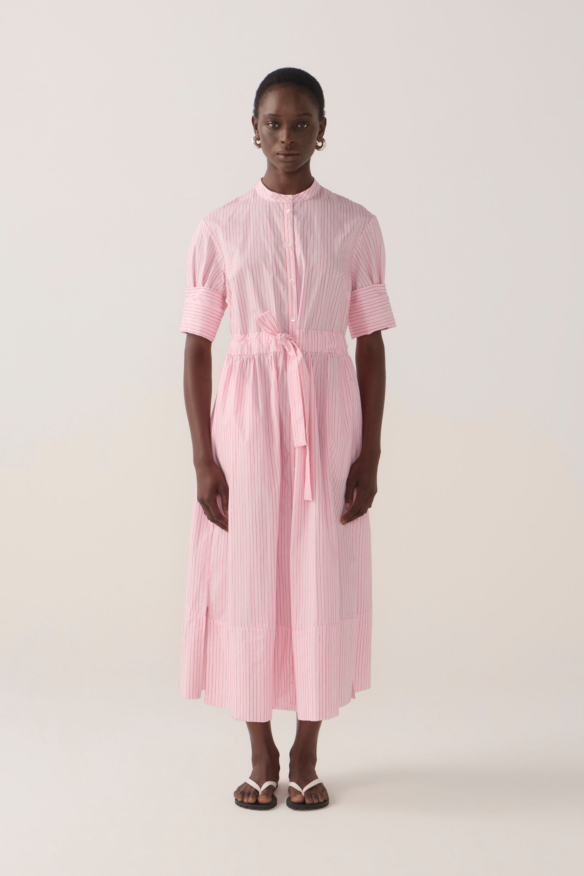 Nell Dress | Lolly Stripe Poplin
