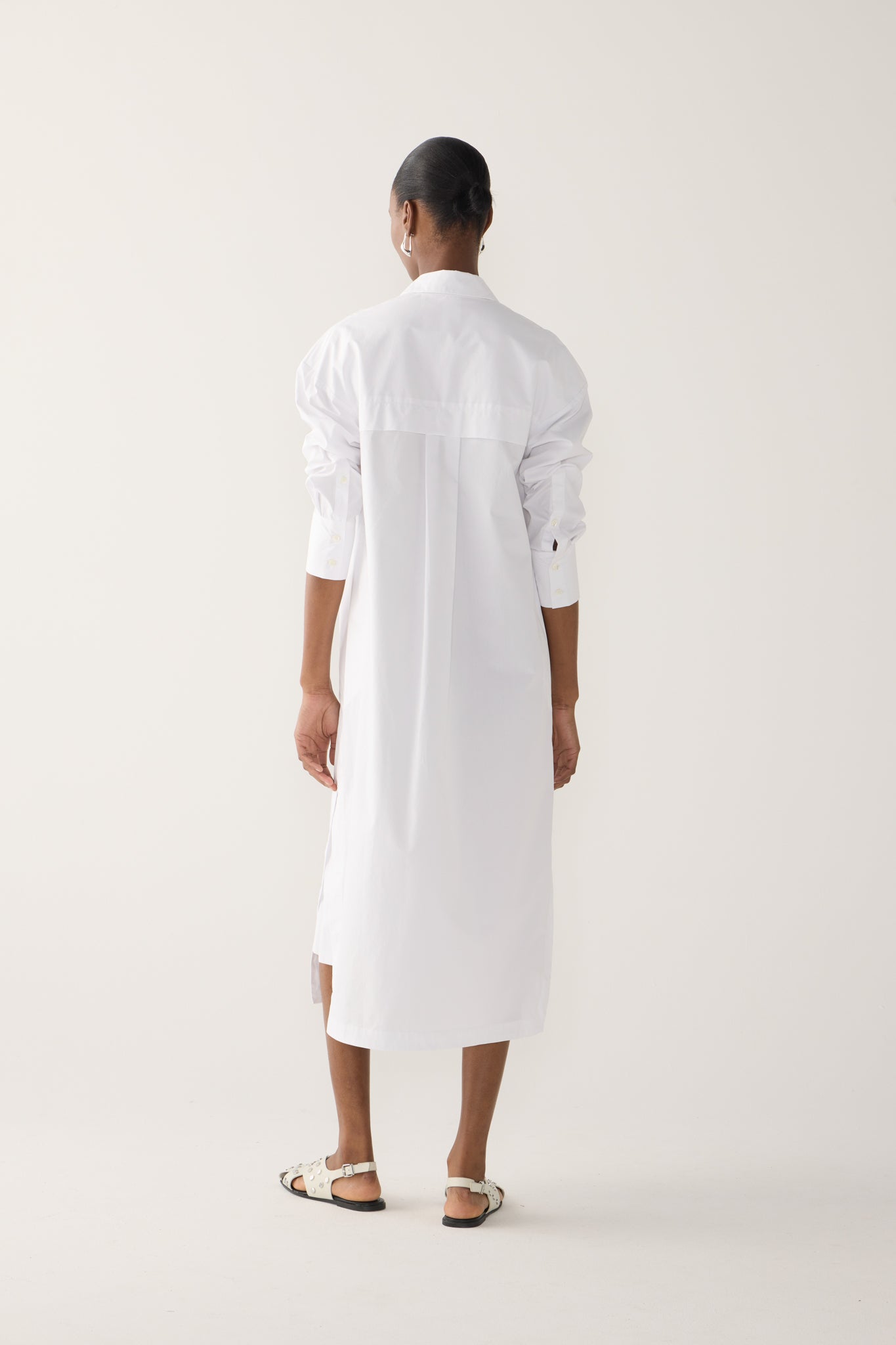 Patsy Dress | White Poplin