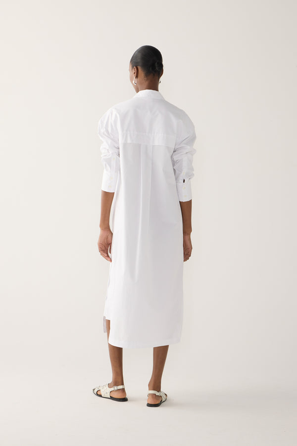 Patsy Dress | White Poplin