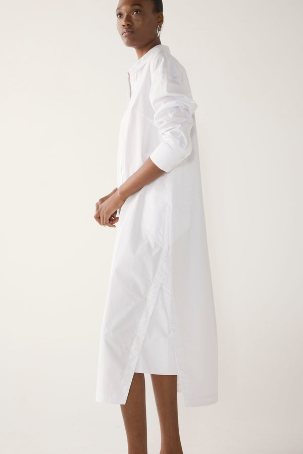Patsy Dress | White Poplin