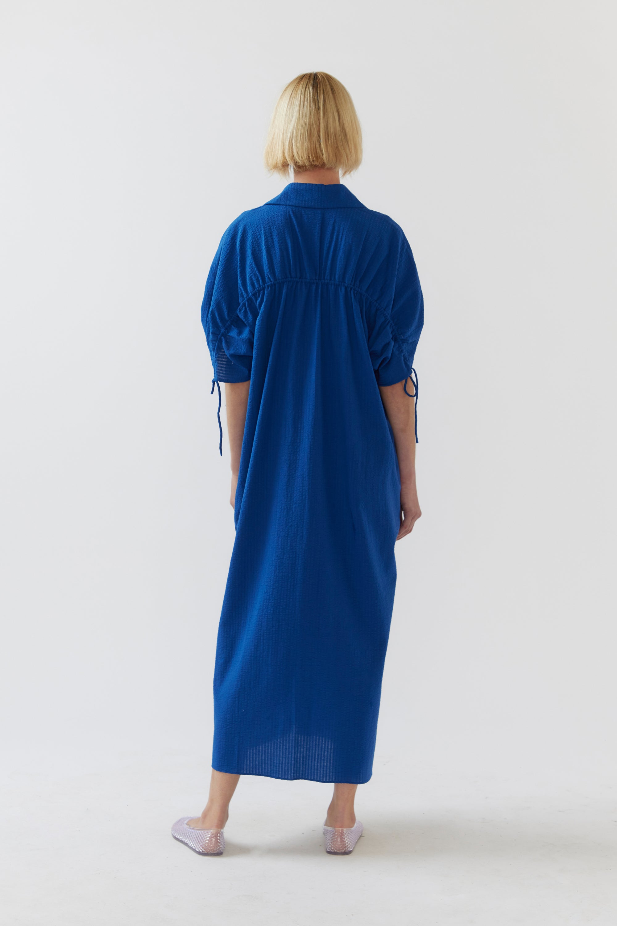 Polly Dress | Matisse Blue Seersucker