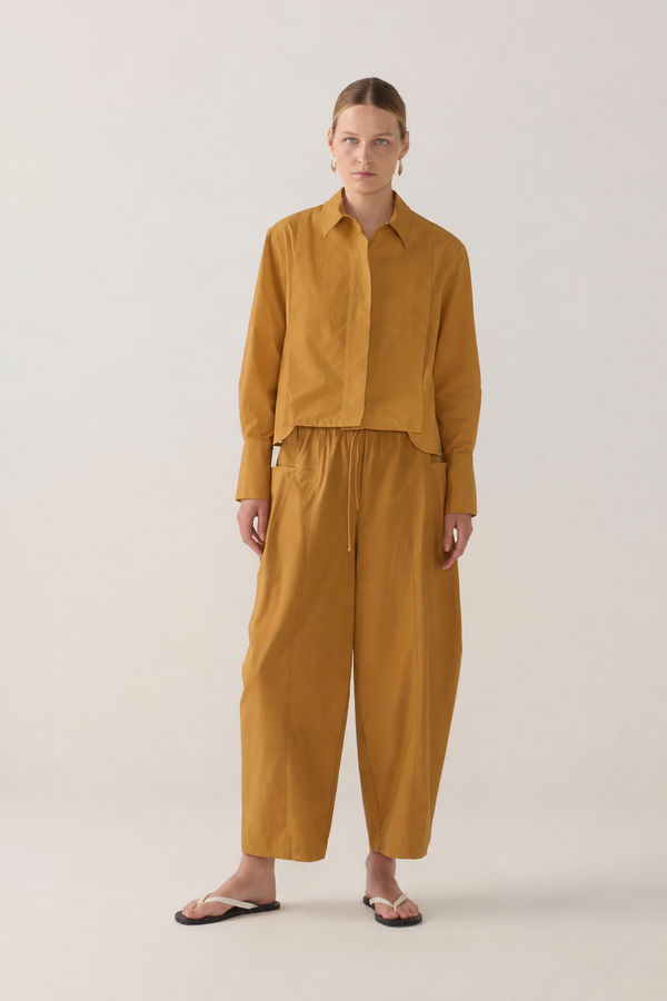 Pippi Shirt | Ginger Cotton Tencel